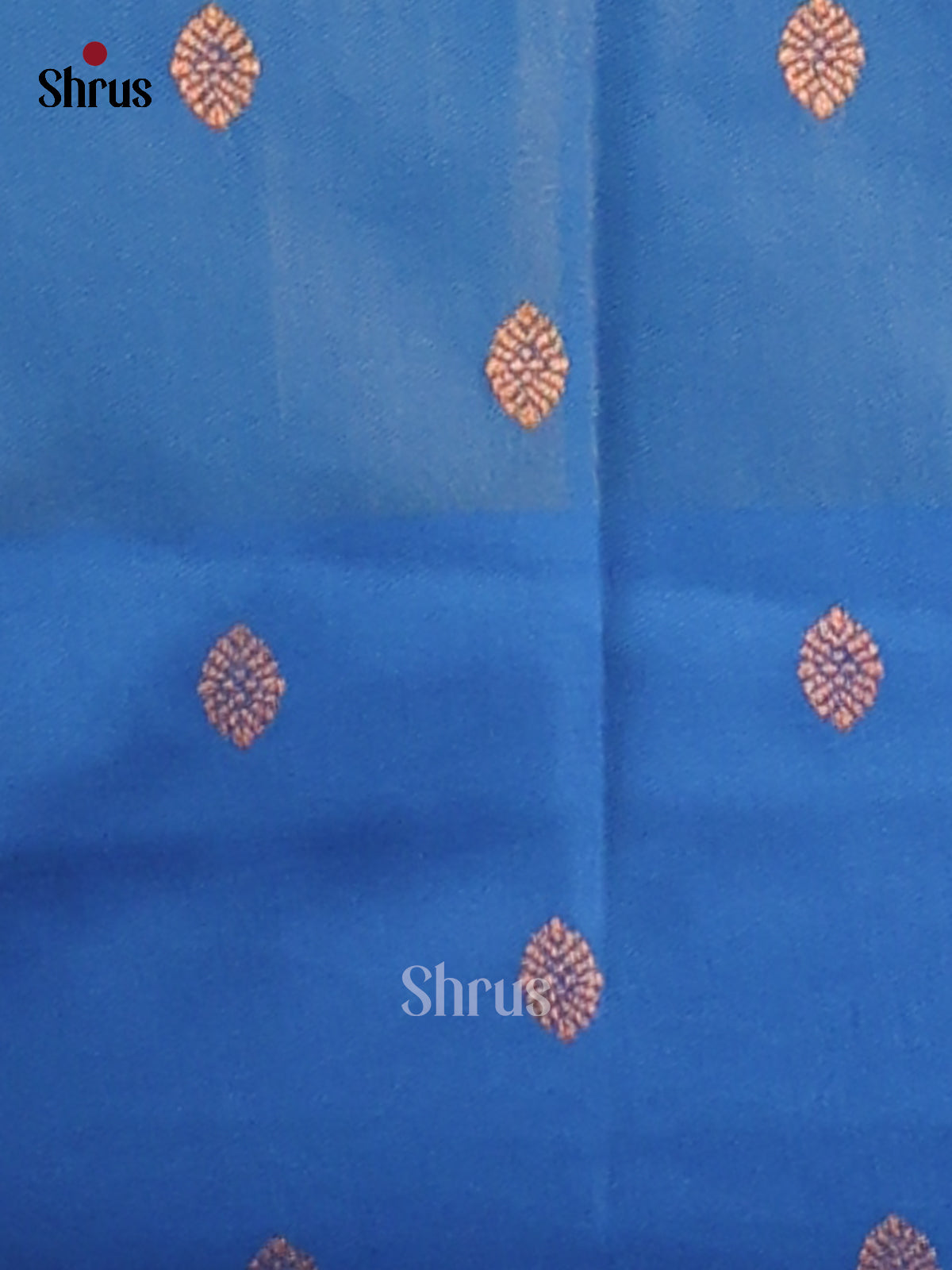 Green & Blue - Semi Softsilk Saree - Shop on Shrus.com