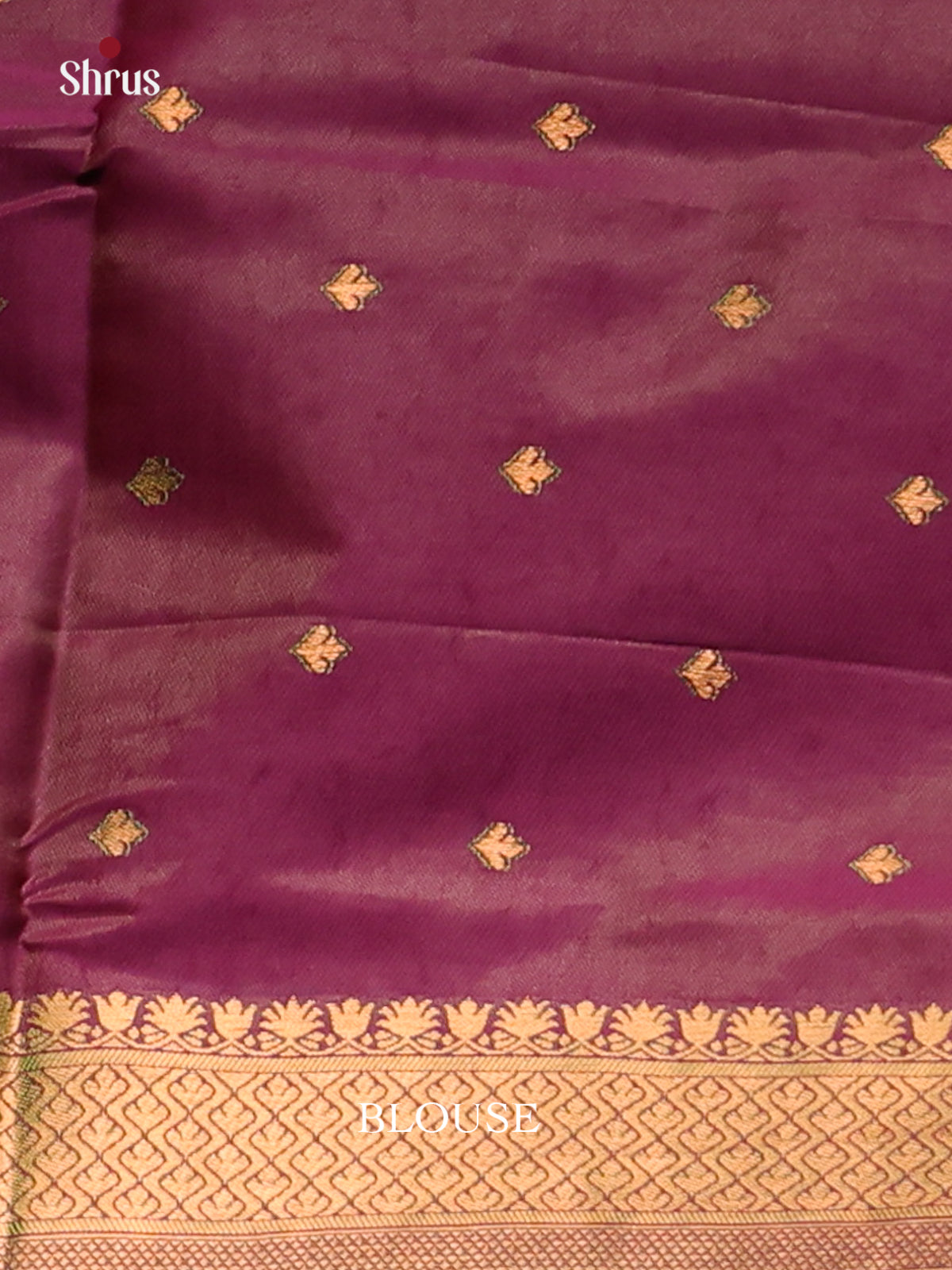 Green & Violet - Semi Softsilk Saree - Shop on Shrus.com