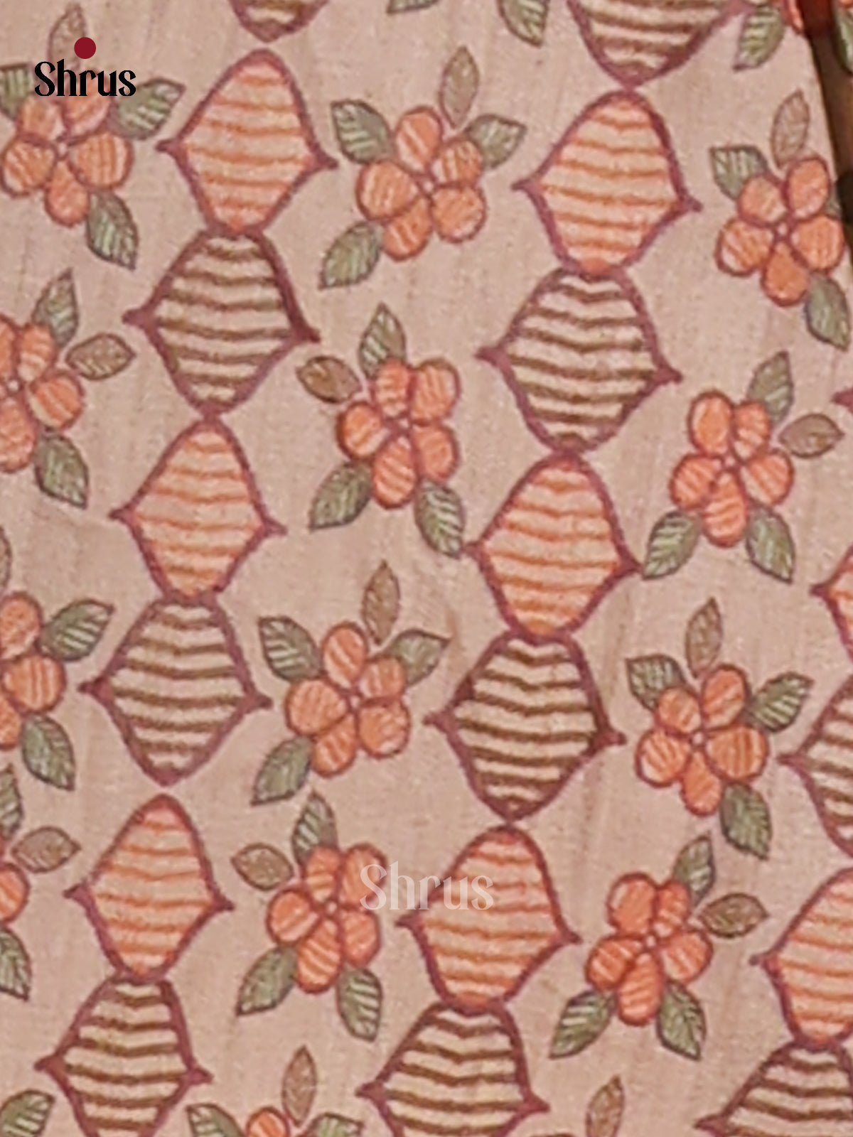 DFS05098- Printed Madhubani Saree - Shop on Shrus.com