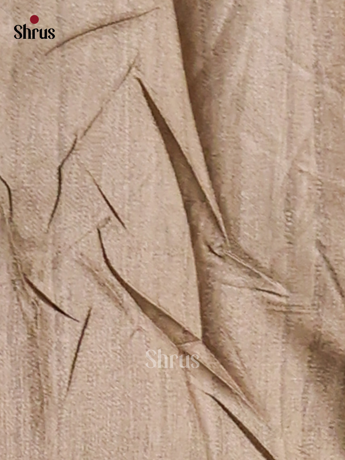 Grey & Cream - Printed Madhubani Saree - Shop on Shrus.com