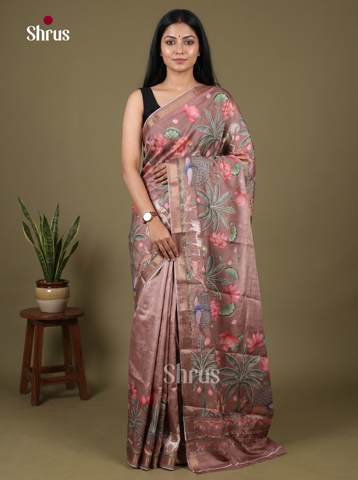 DFS05154- Semi Matka Saree