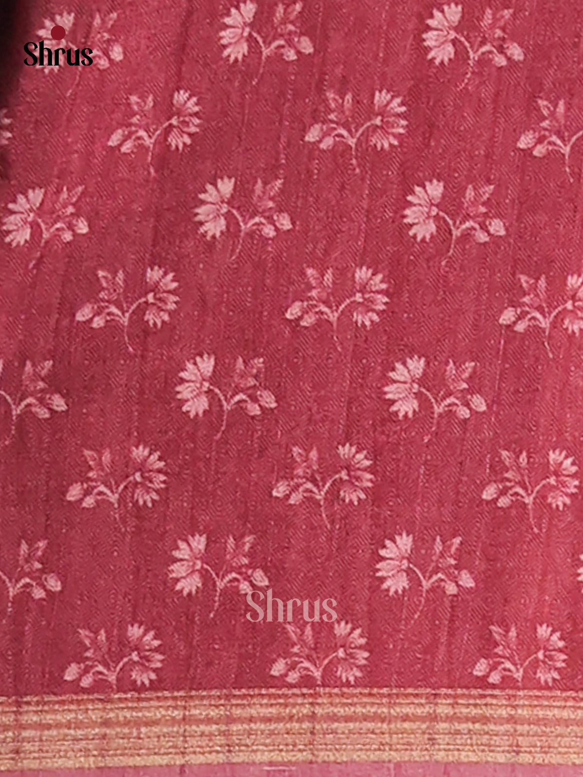 Chutney Green & Pink - Semi Matka Saree - Shop on Shrus.com