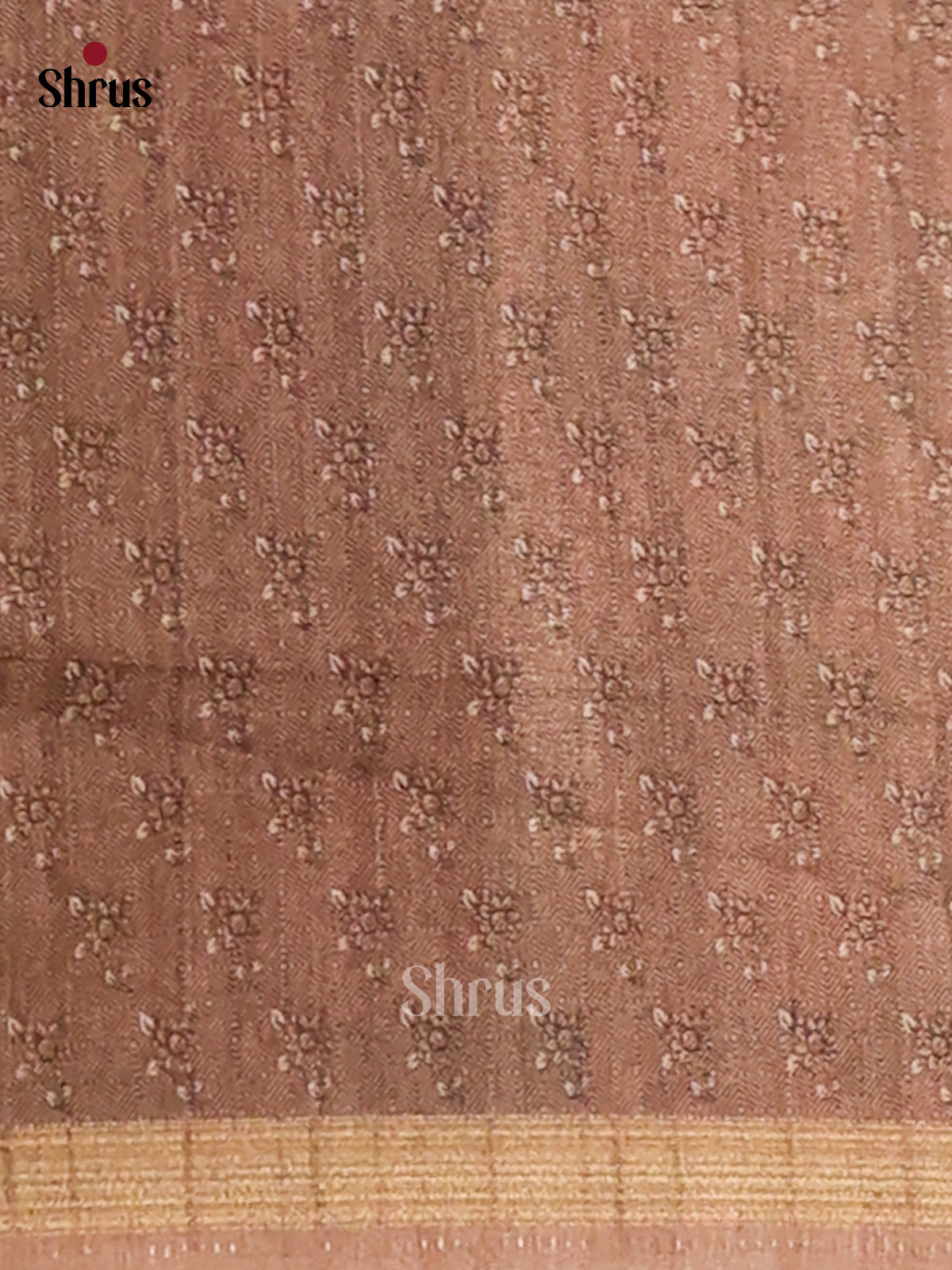 Pink & Blue- Semi Matka Saree - Shop on Shrus.com