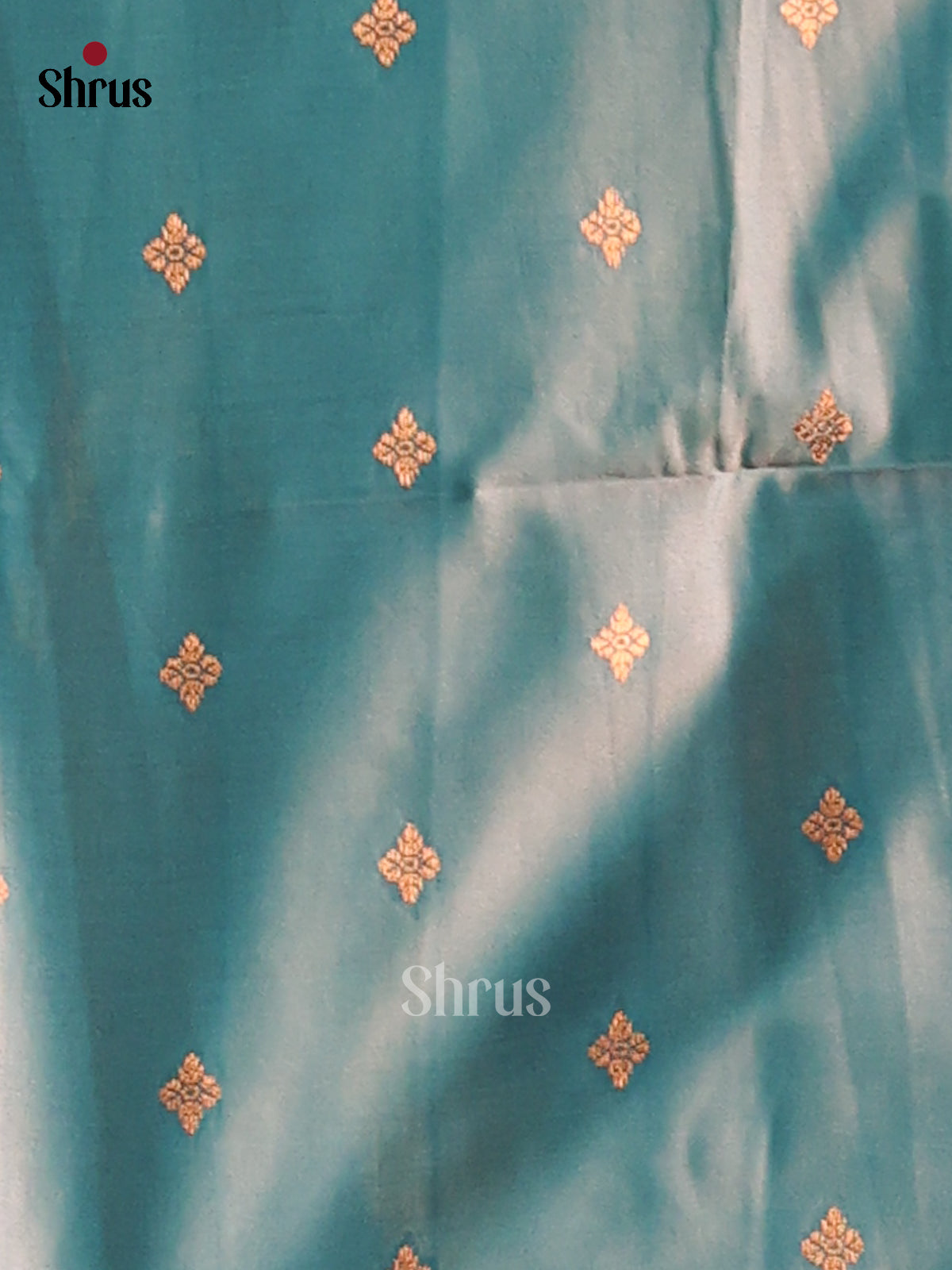 Blue - Semi Softsilk Saree - Shop on Shrus.com