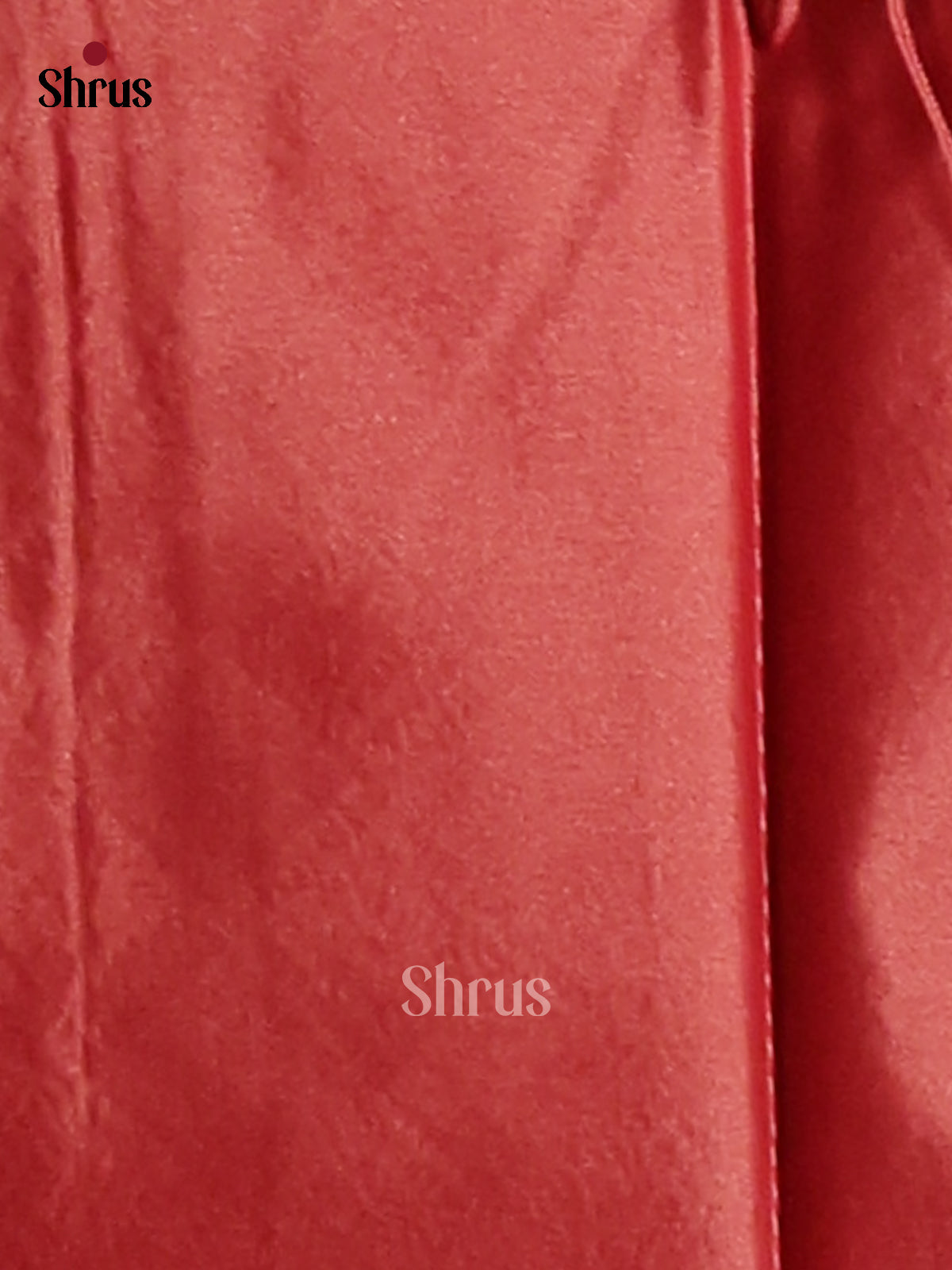 Red - Semi Softsilk Saree - Shop on Shrus.com