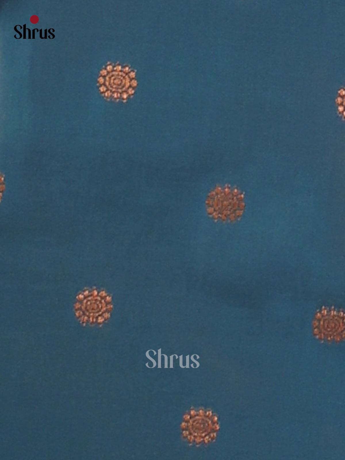 Blue - Semi Softsilk Saree - Shop on Shrus.com
