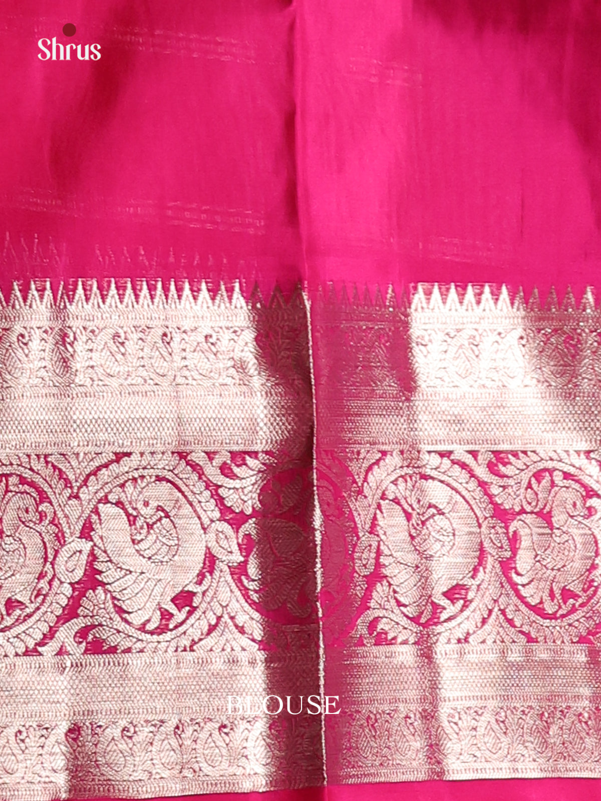 Baby Pink & Pink - Venkatagiri silk Saree - Shop on Shrus.com