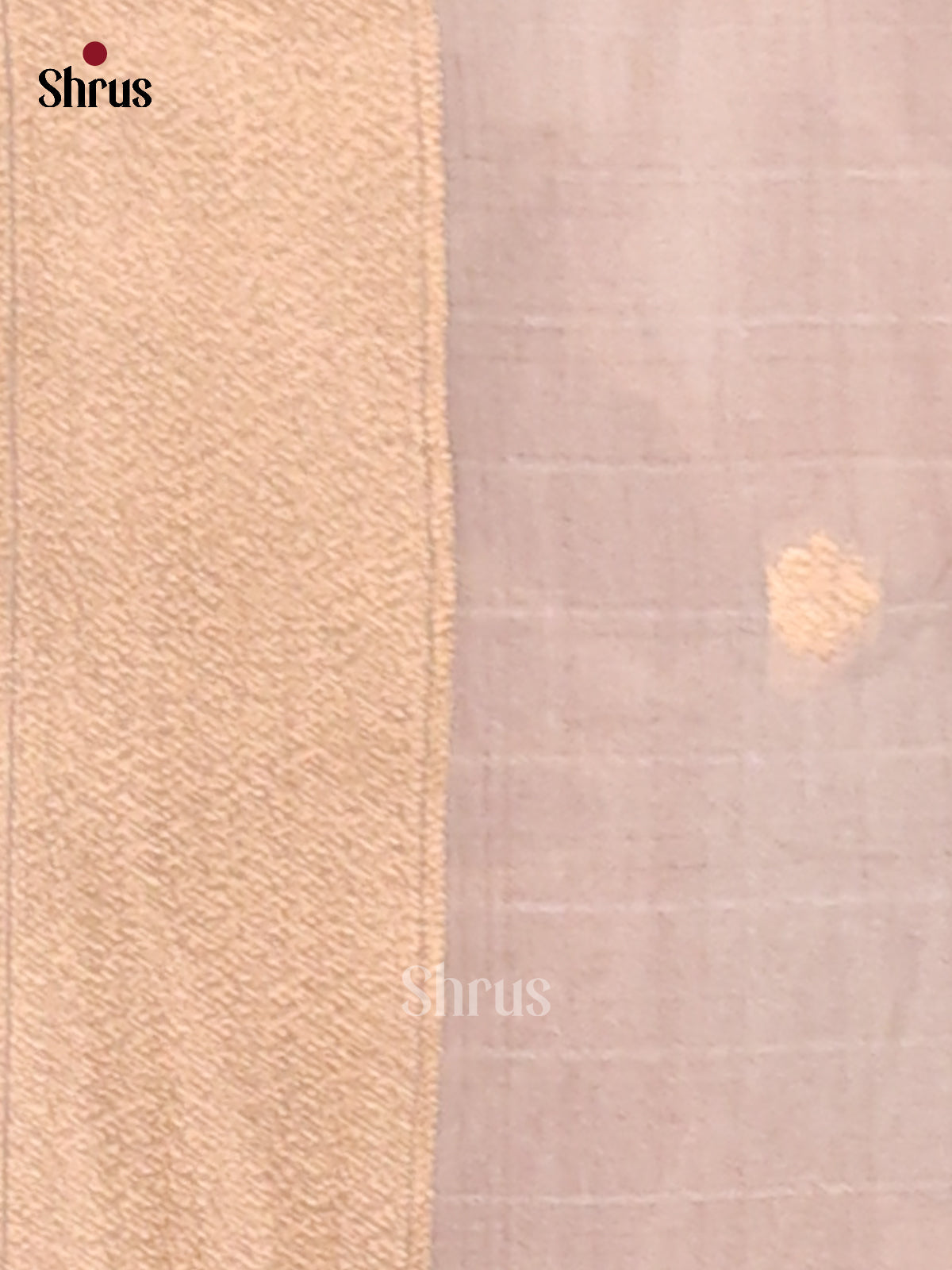 Grey - Semi Tussar Saree - Shop on Shrus.com