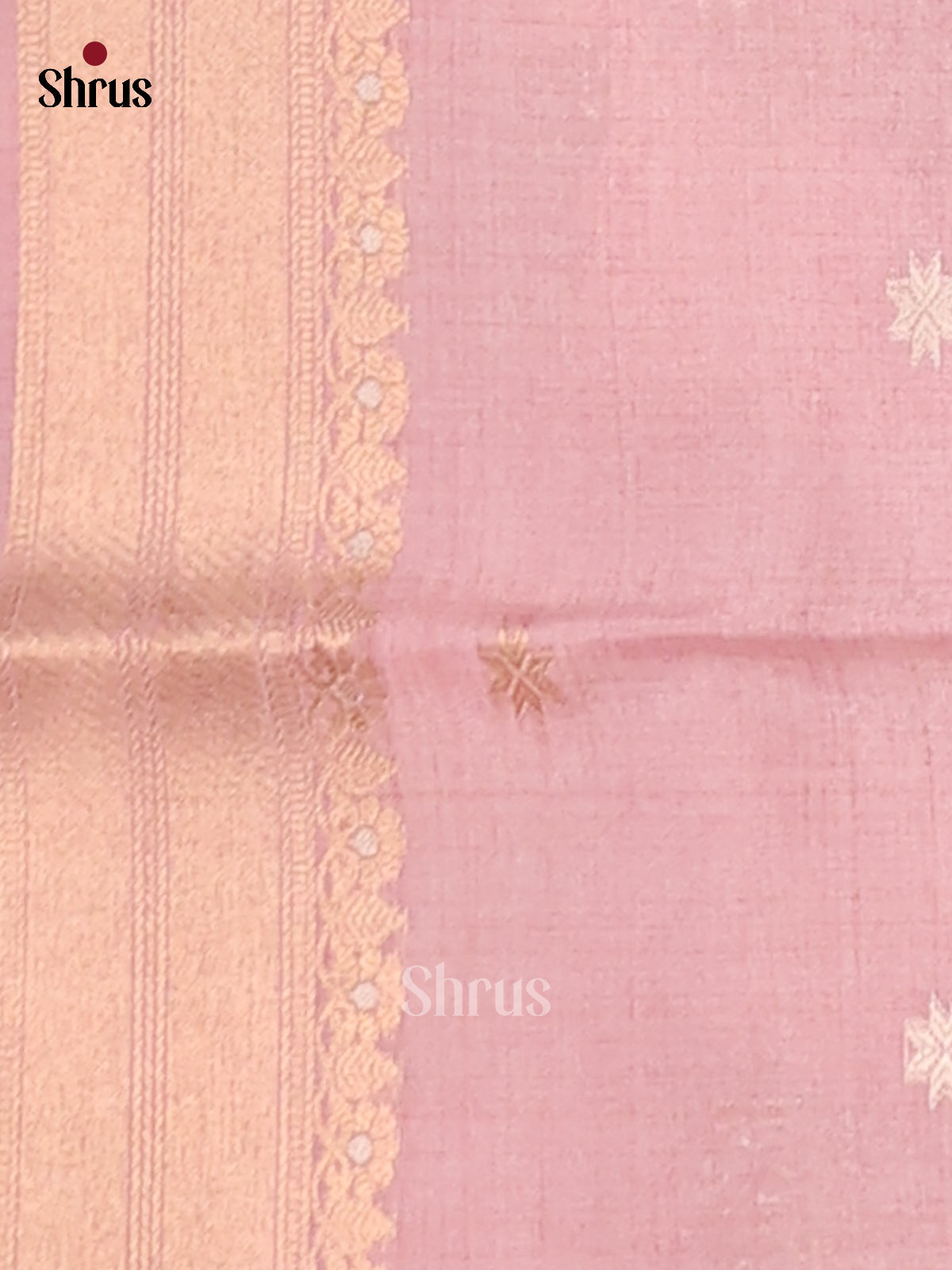 Grey & Lavender - Semi Tussar Saree - Shop on Shrus.com