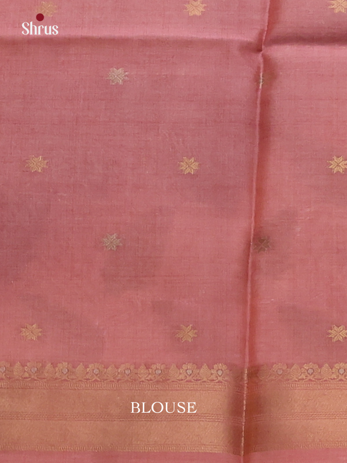 Grey & Onion Peel - Semi Tussar Saree