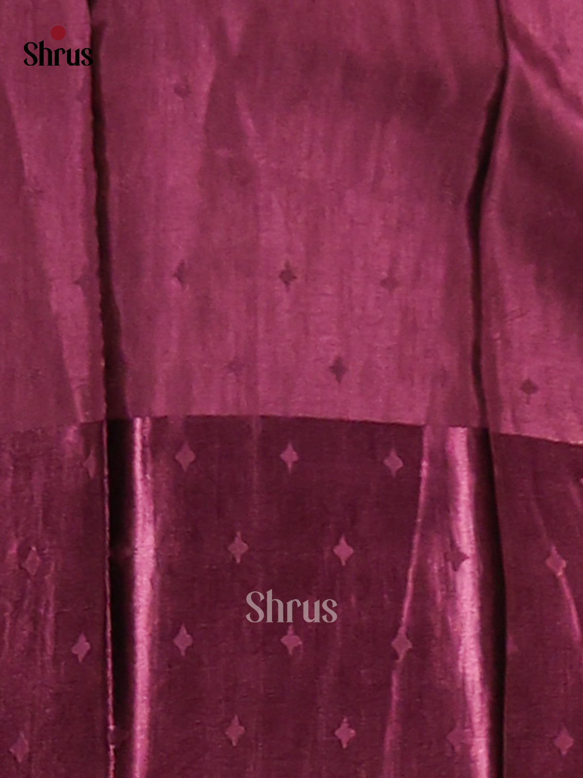 Pastel Green & Maroon - Mangosilk Saree - Shop on Shrus.com