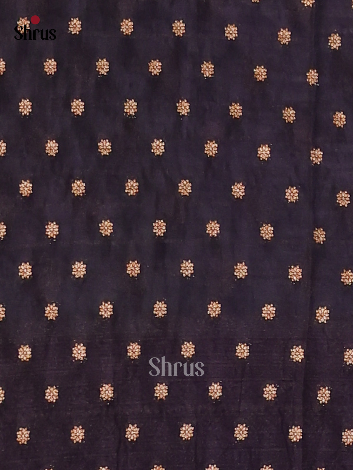 Pastel Blue & Violet - Semi Georgette Saree - Shop on Shrus.com