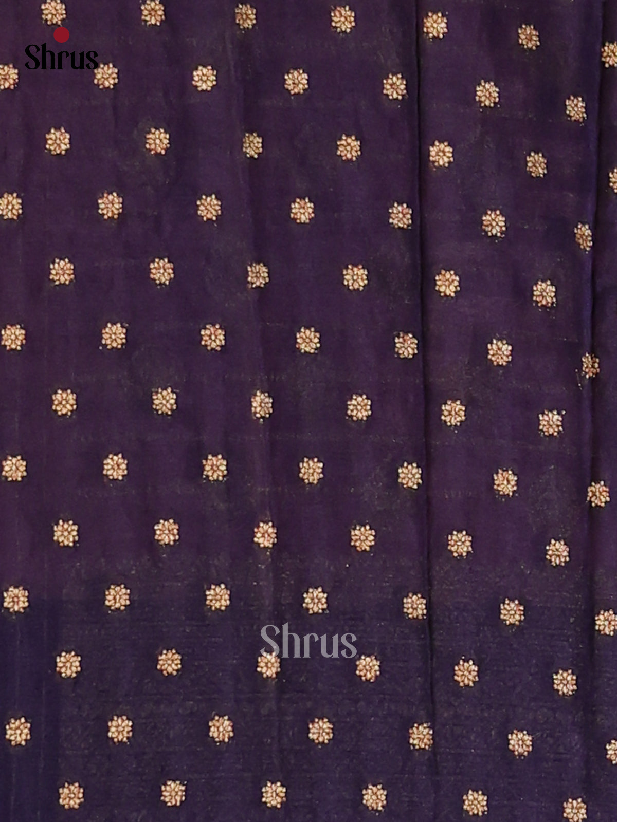 Pink & Violet- Semi Georgette Saree - Shop on Shrus.com
