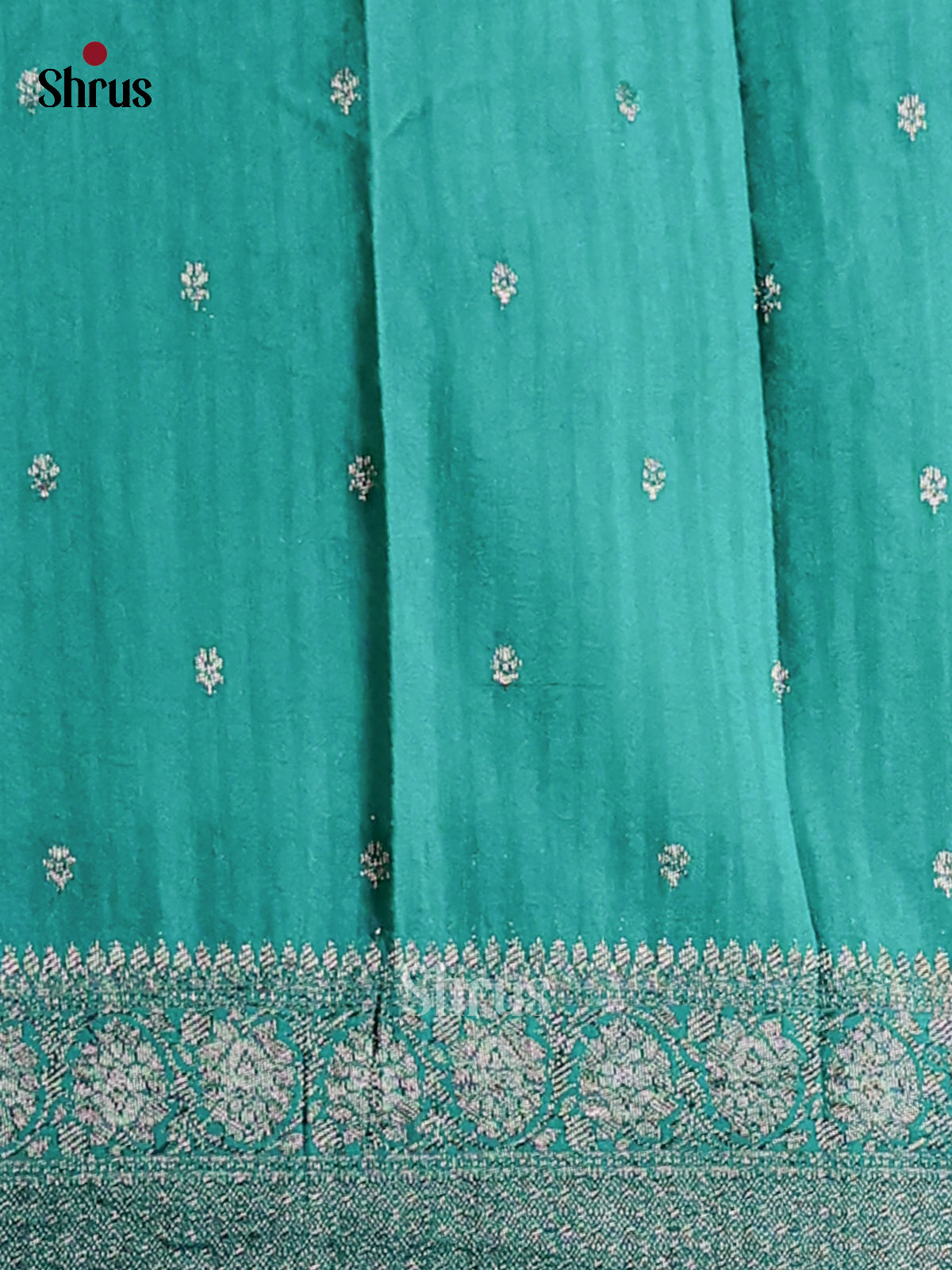 Green(Single Tone)- Semi Georgette Saree