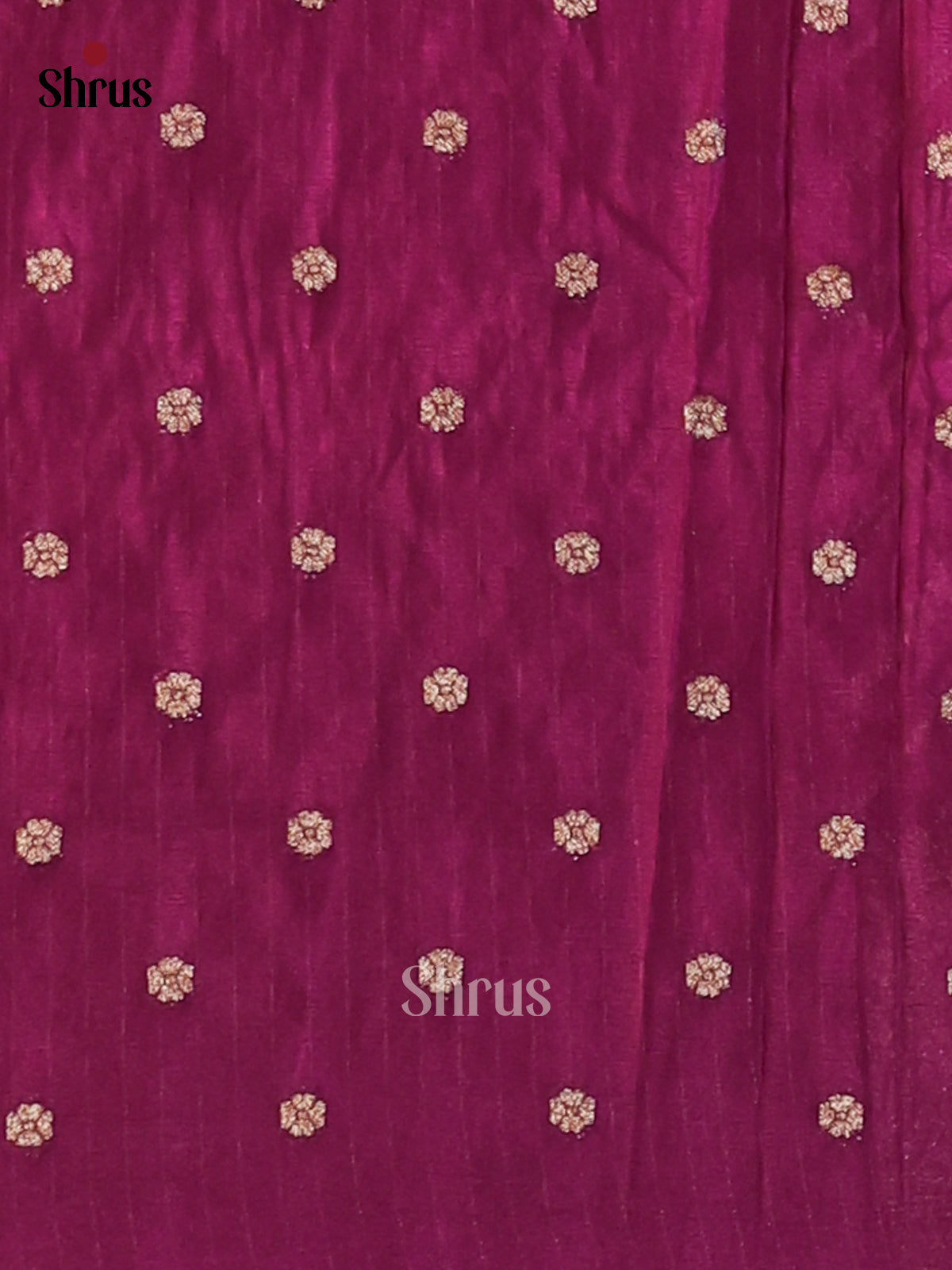Purple(Single Tone) - Semi Georgette Saree - Shop on Shrus.com