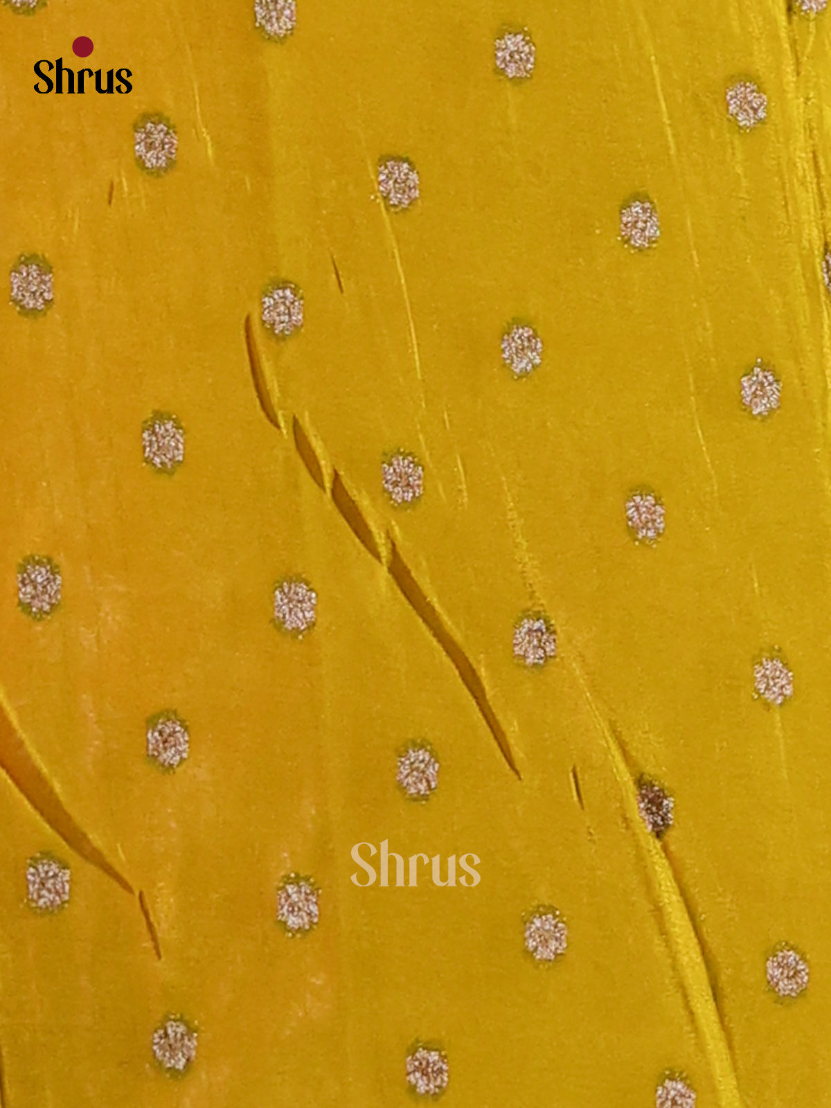 Mehandi Green(single Tone)- Semi Georgette Saree - Shop on Shrus.com