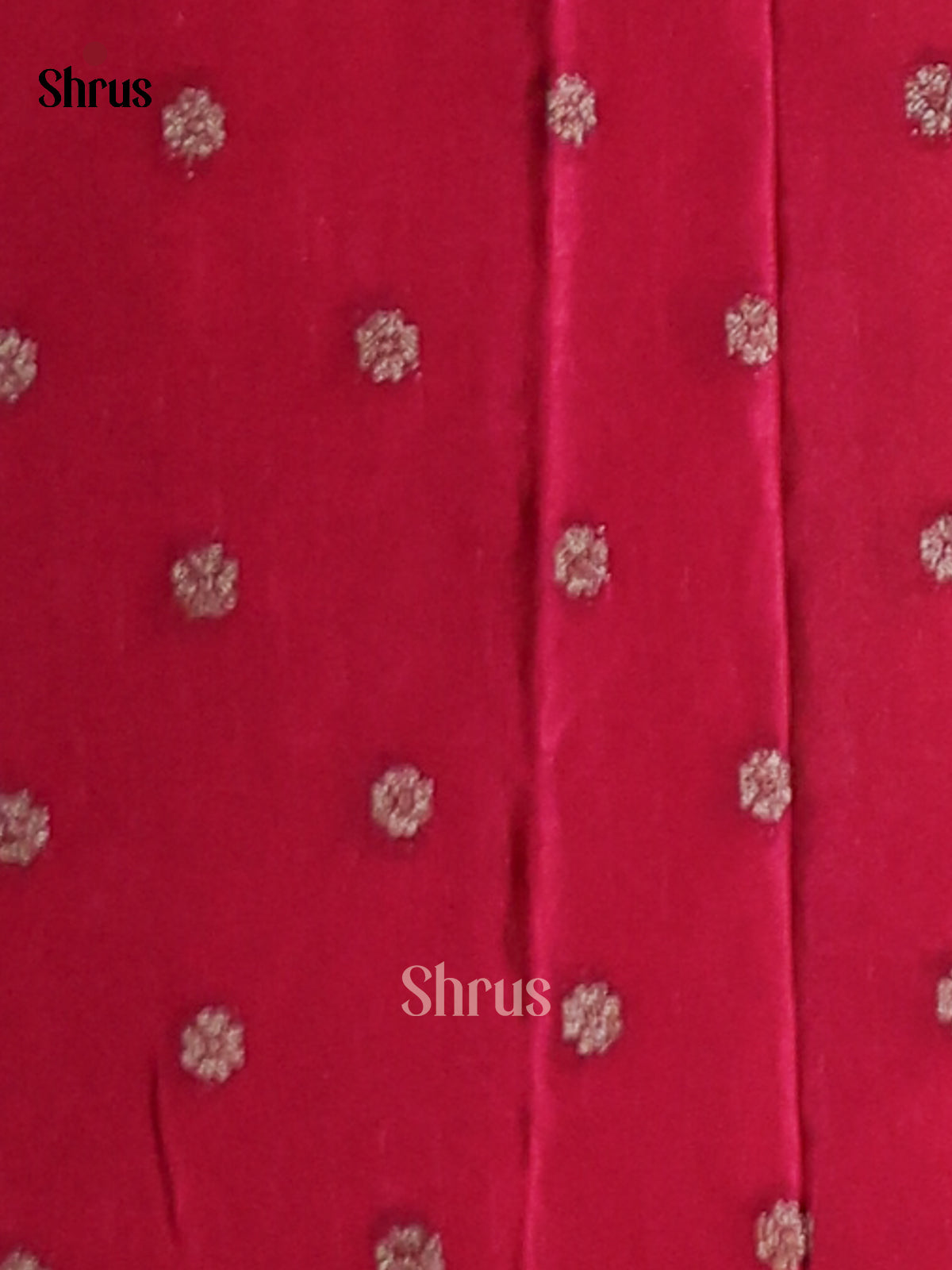 Maroon(Single Tone) - Semi Georgette Saree - Shop on Shrus.com