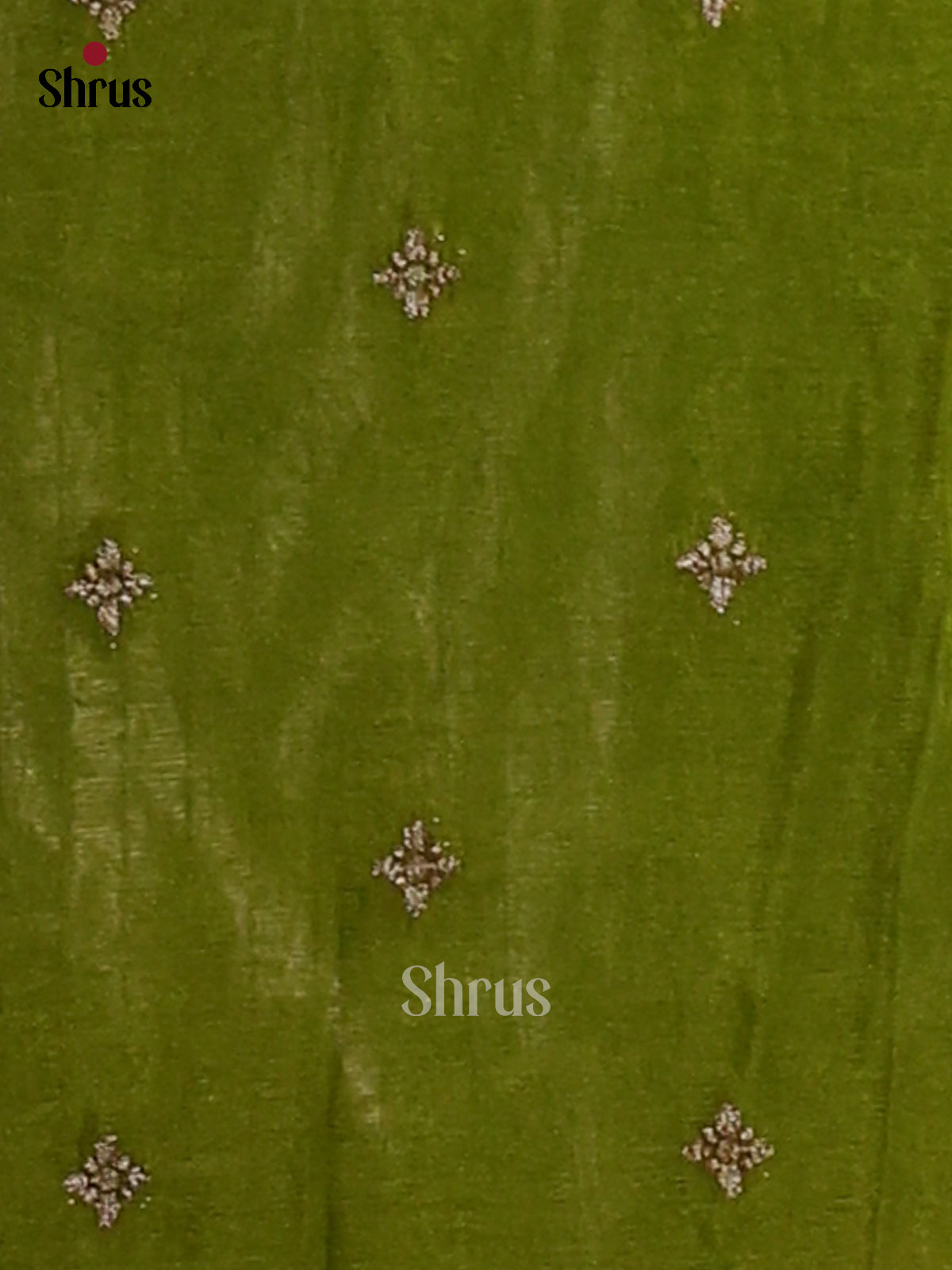 Lite Green(Single Tone) - Semi Georgette Saree - Shop on Shrus.com