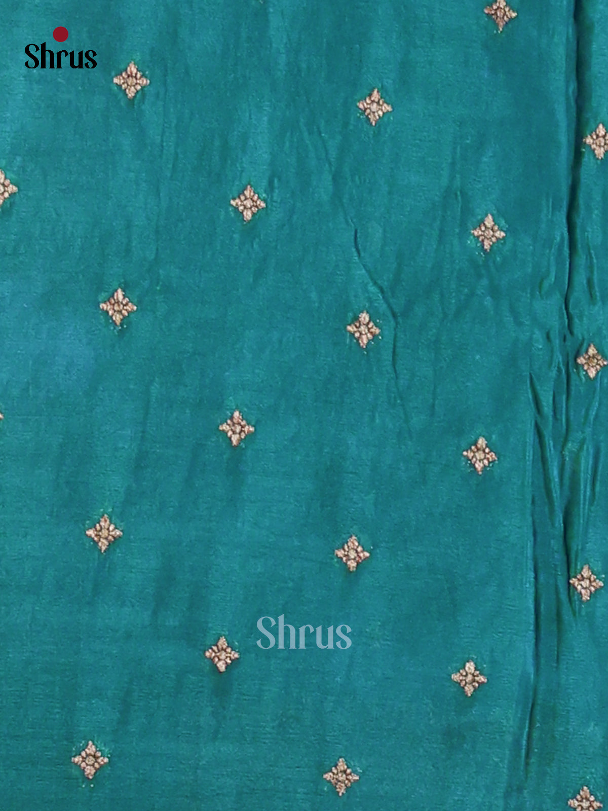 Blue(Single Tone)- Semi Georgette Saree - Shop on Shrus.com