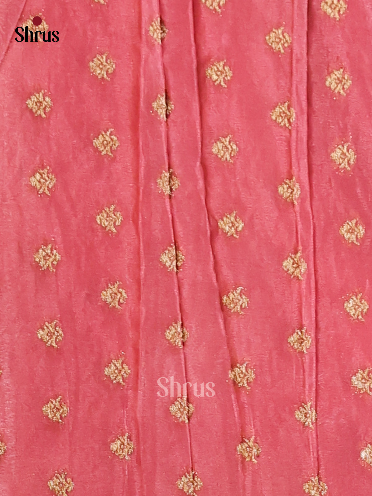 Pink(Single Tone) - Semi Georgette Saree - Shop on Shrus.com