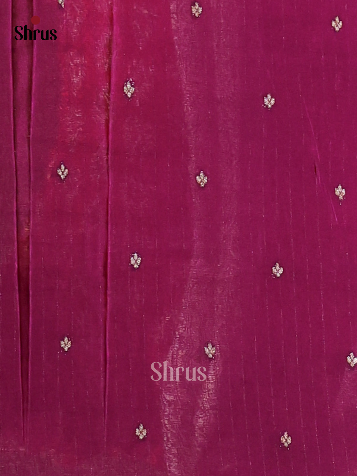 Purple(Single Tone)- Semi Georgette Saree - Shop on Shrus.com