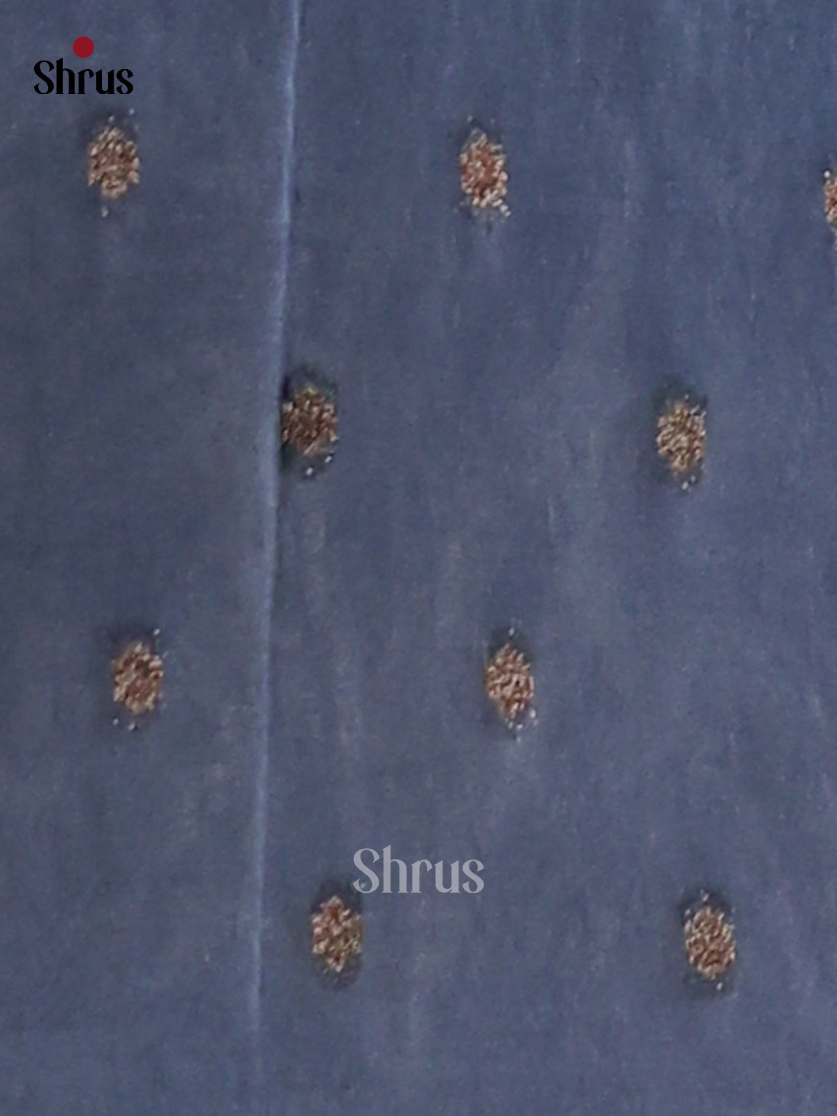 Grey(single Tone) - Semi Georgette Saree - Shop on Shrus.com