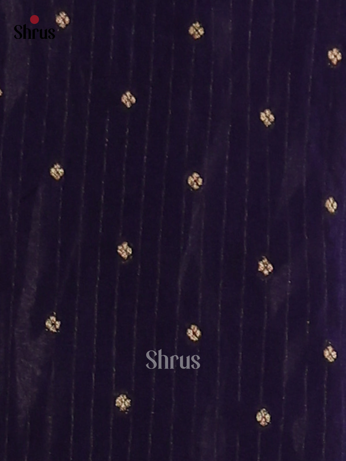 Blue(Single Tone) - Semi Georgette Saree - Shop on Shrus.com