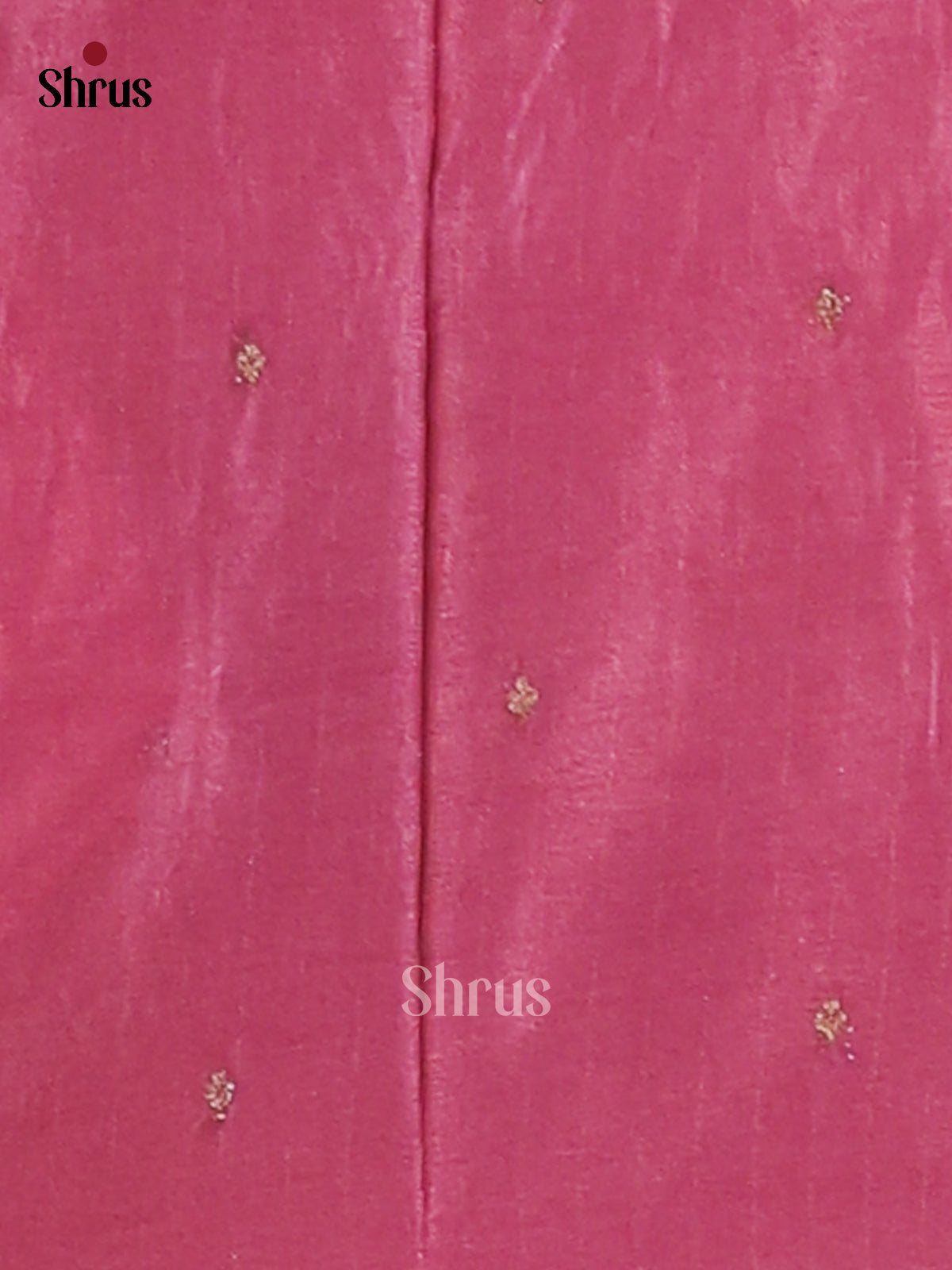 Lotus pink(Single Tone)- Semi Georgette Saree - Shop on Shrus.com