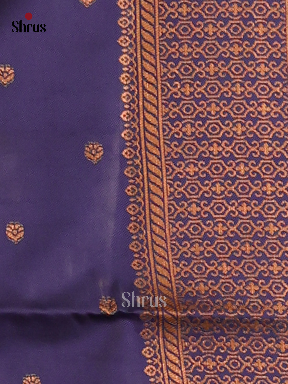 Green & Blue - Semi Softsilk saree - Shop on Shrus.com