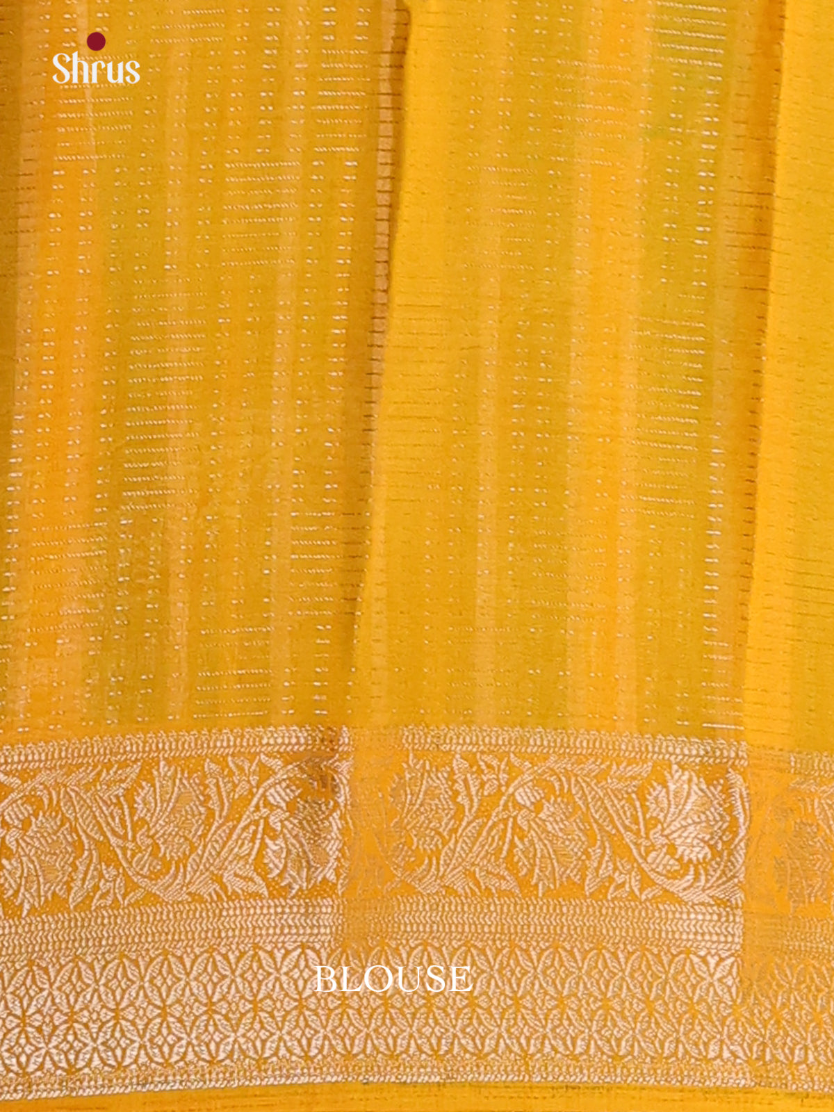 Green & Yellow - Semi Mysoresilk Saree - Shop on Shrus.com