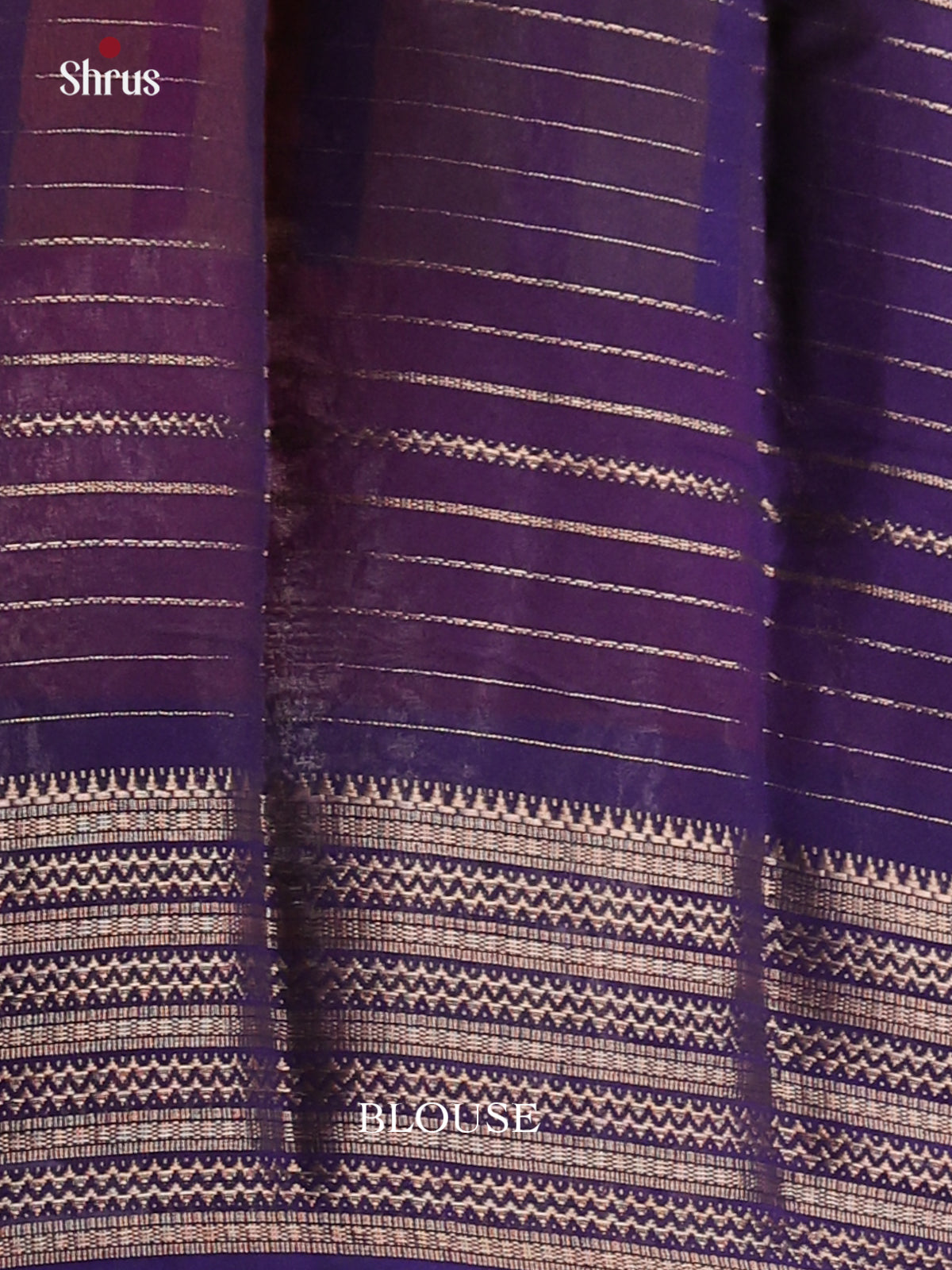 Mustard with Violet- Semi Mysoresilk Saree - Shop on Shrus.com