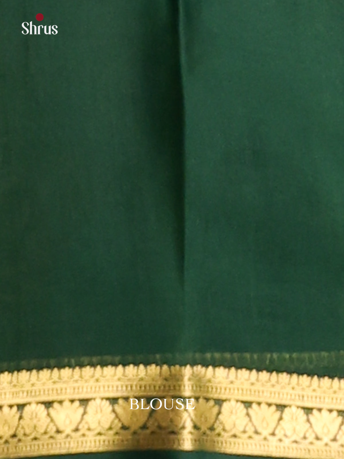 Red & Green- Mysore Silk Saree - Shop on Shrus.com