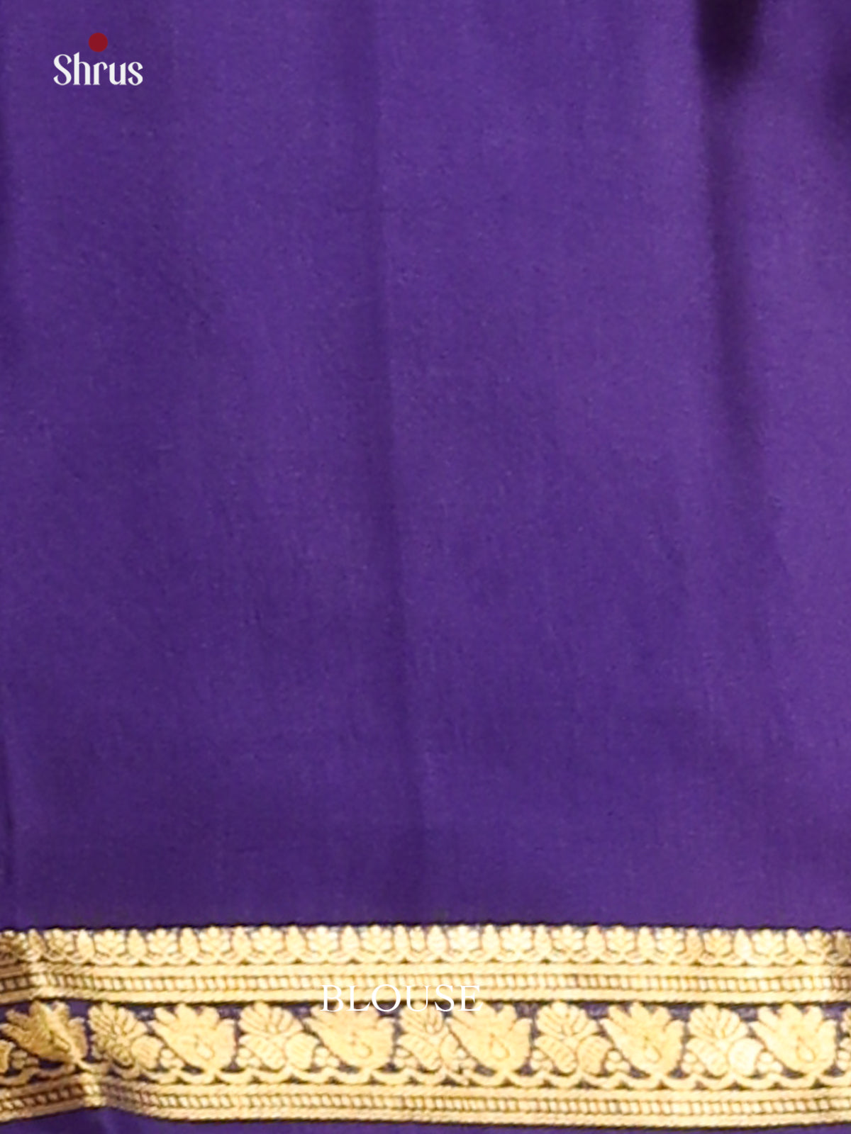 Green & Blue - Mysore Silk Saree-1