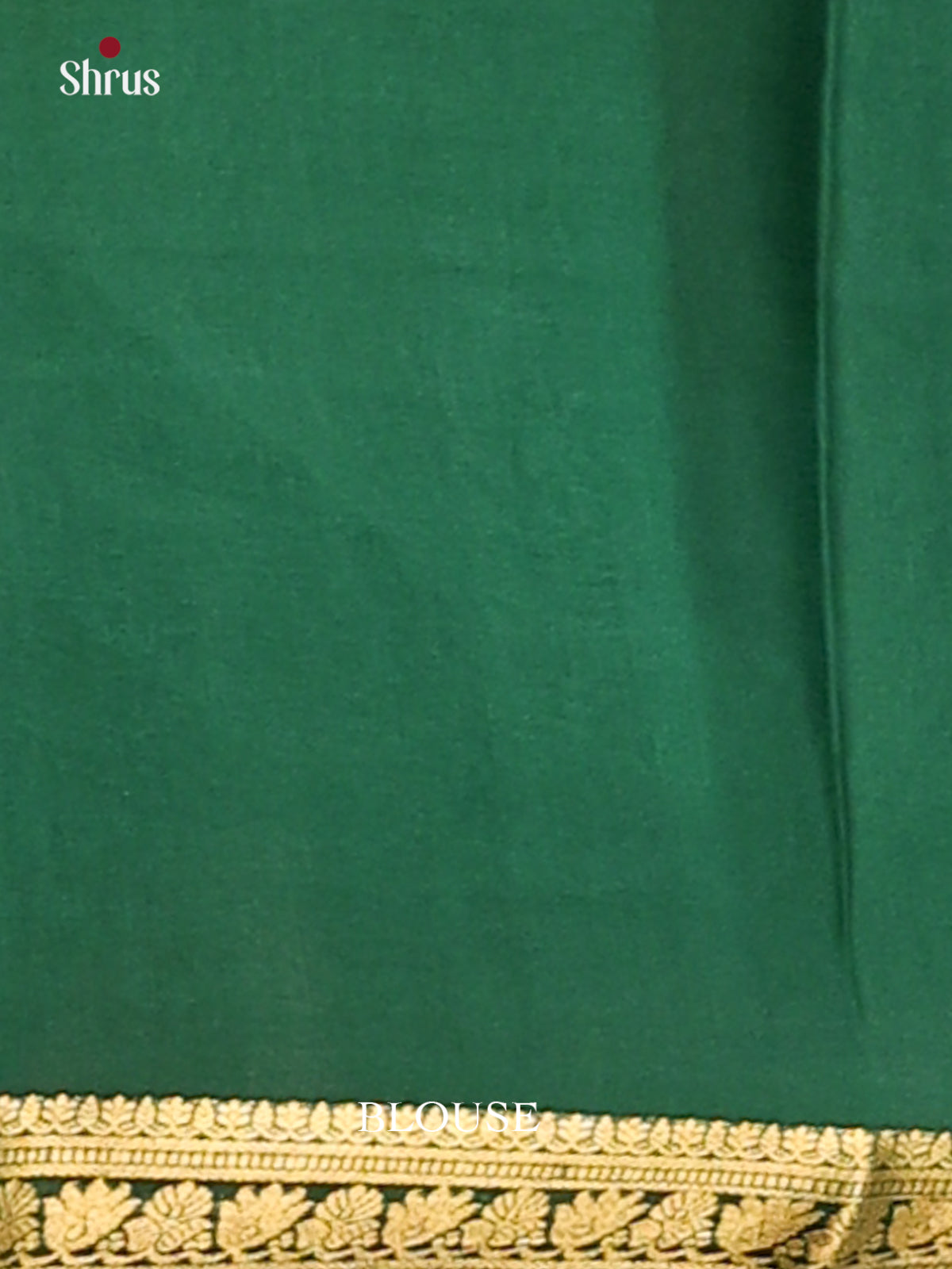 Teal Green & Green - Mysore Silk Saree