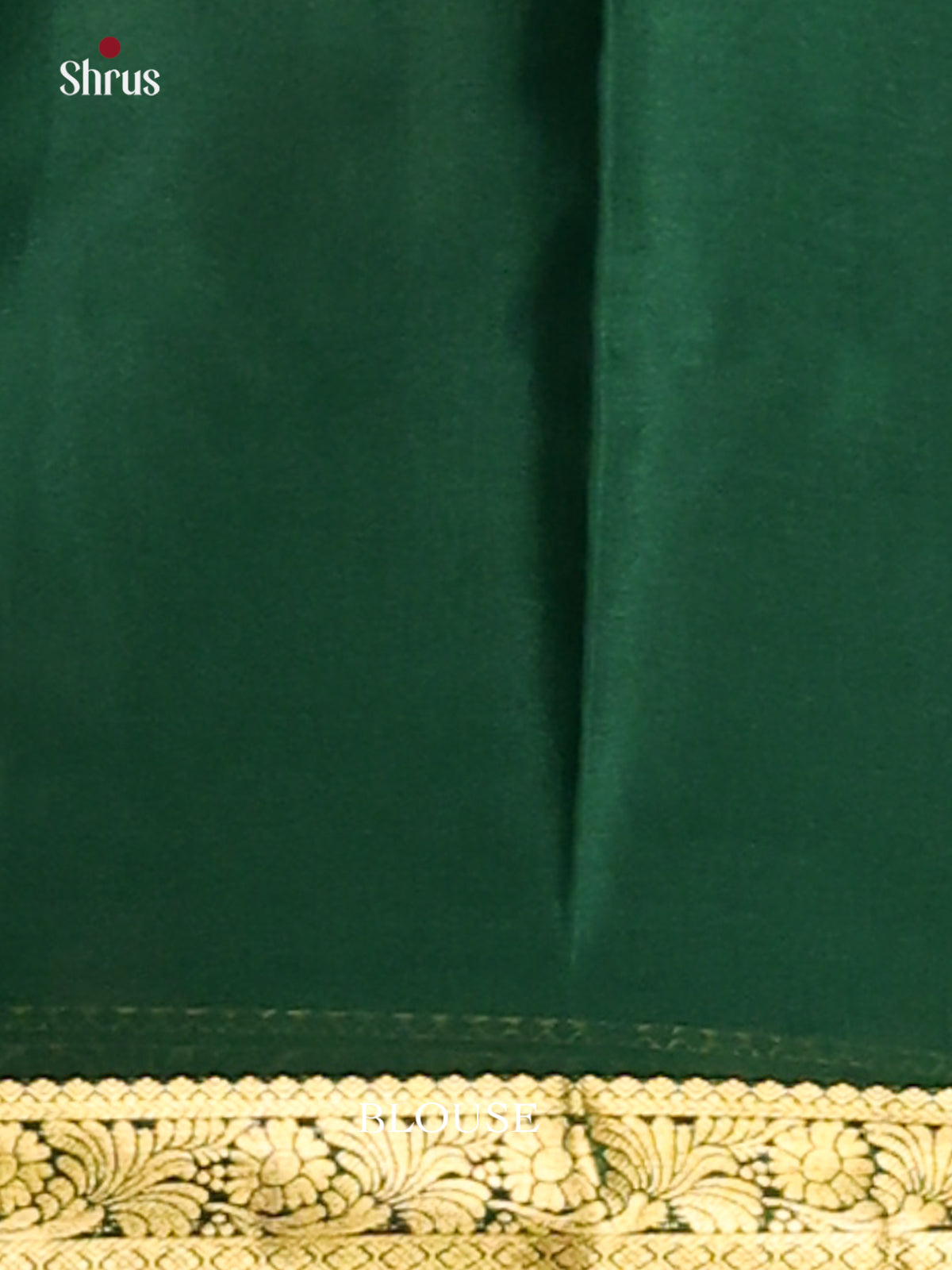 SKy Blue & Green - Mysore Silk Saree-1