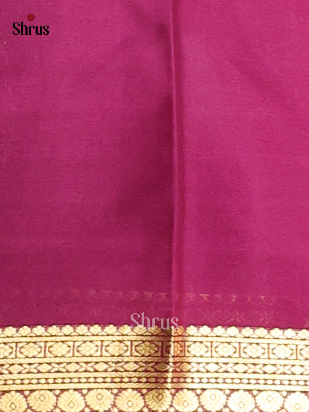 teal & Purple - Mysore Silk Saree - Shop on Shrus.com