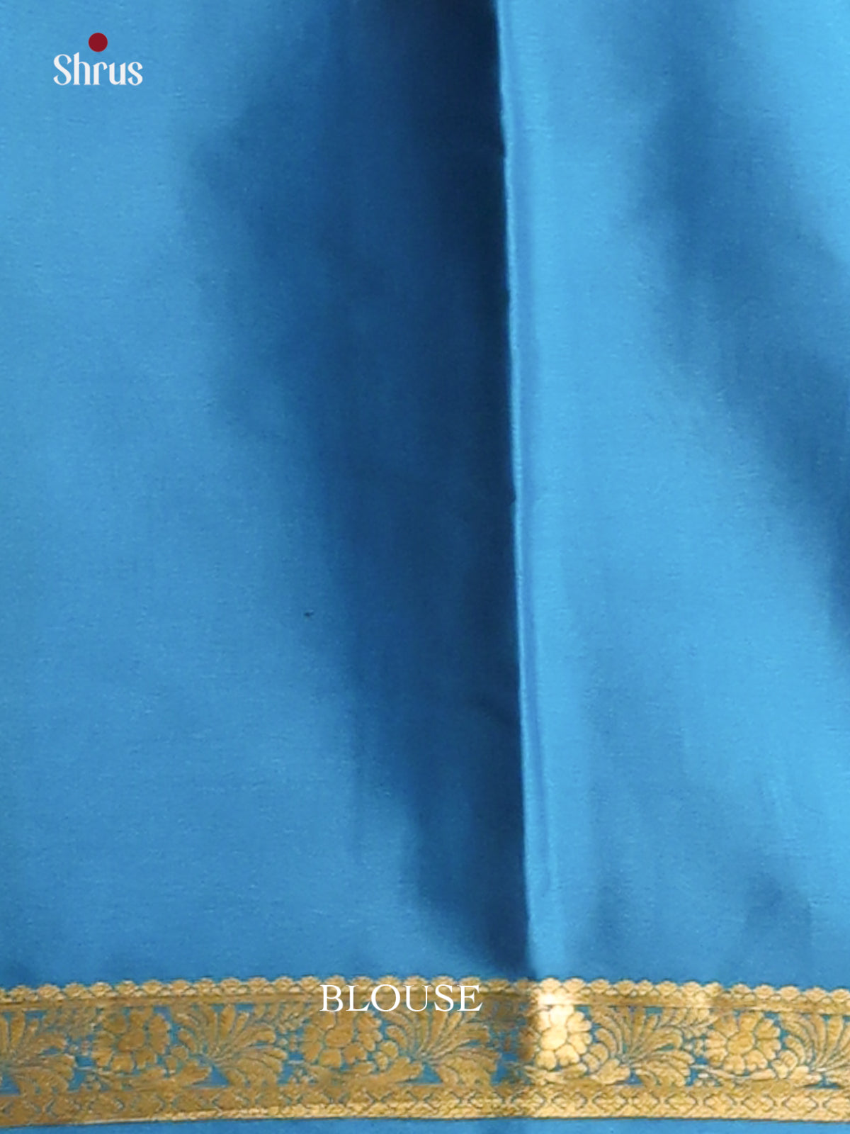 Pink & Blue - Mysore Silk Saree-1