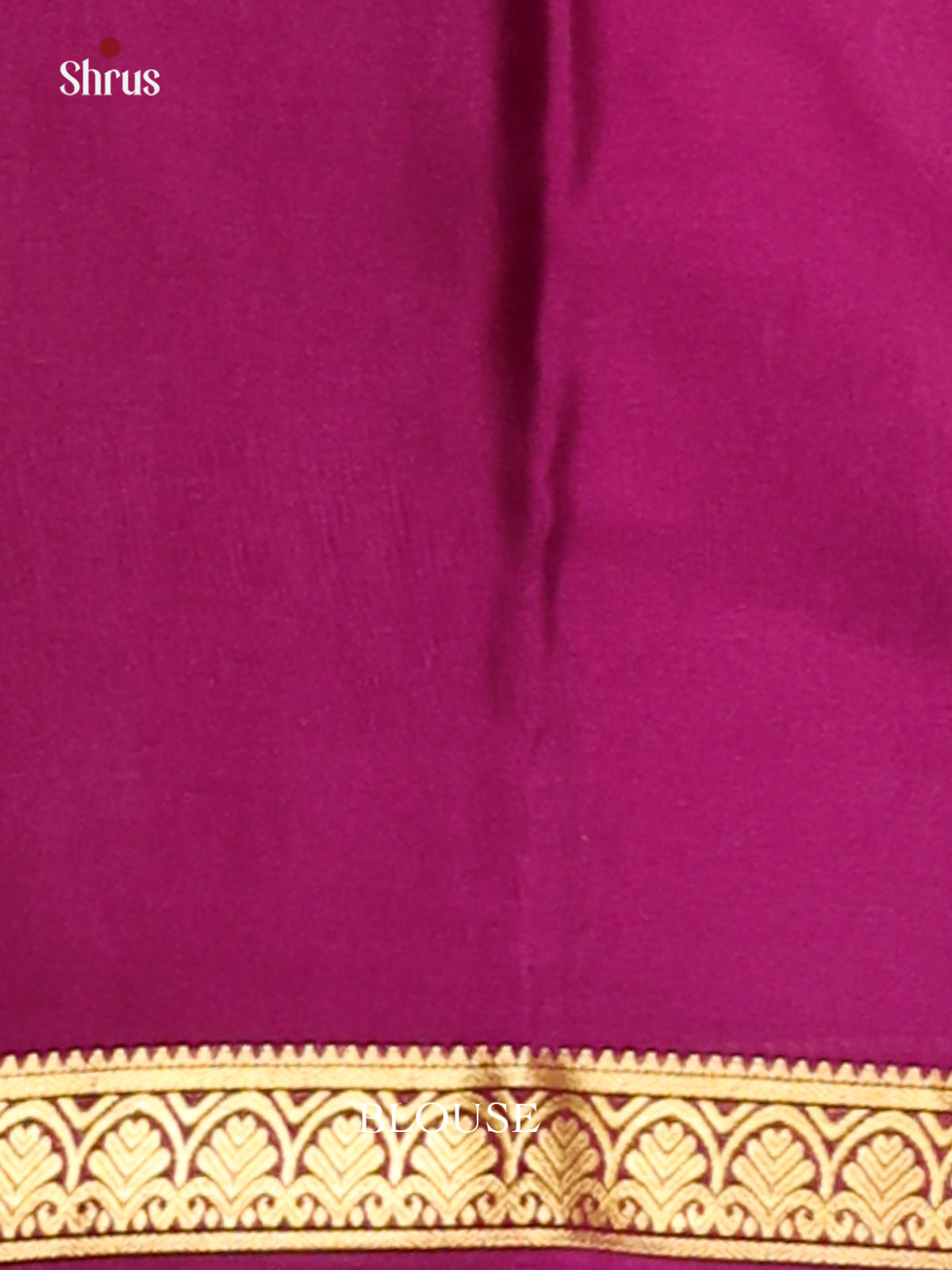 Orange & Purple - Mysore Silk Saree - Shop on Shrus.com