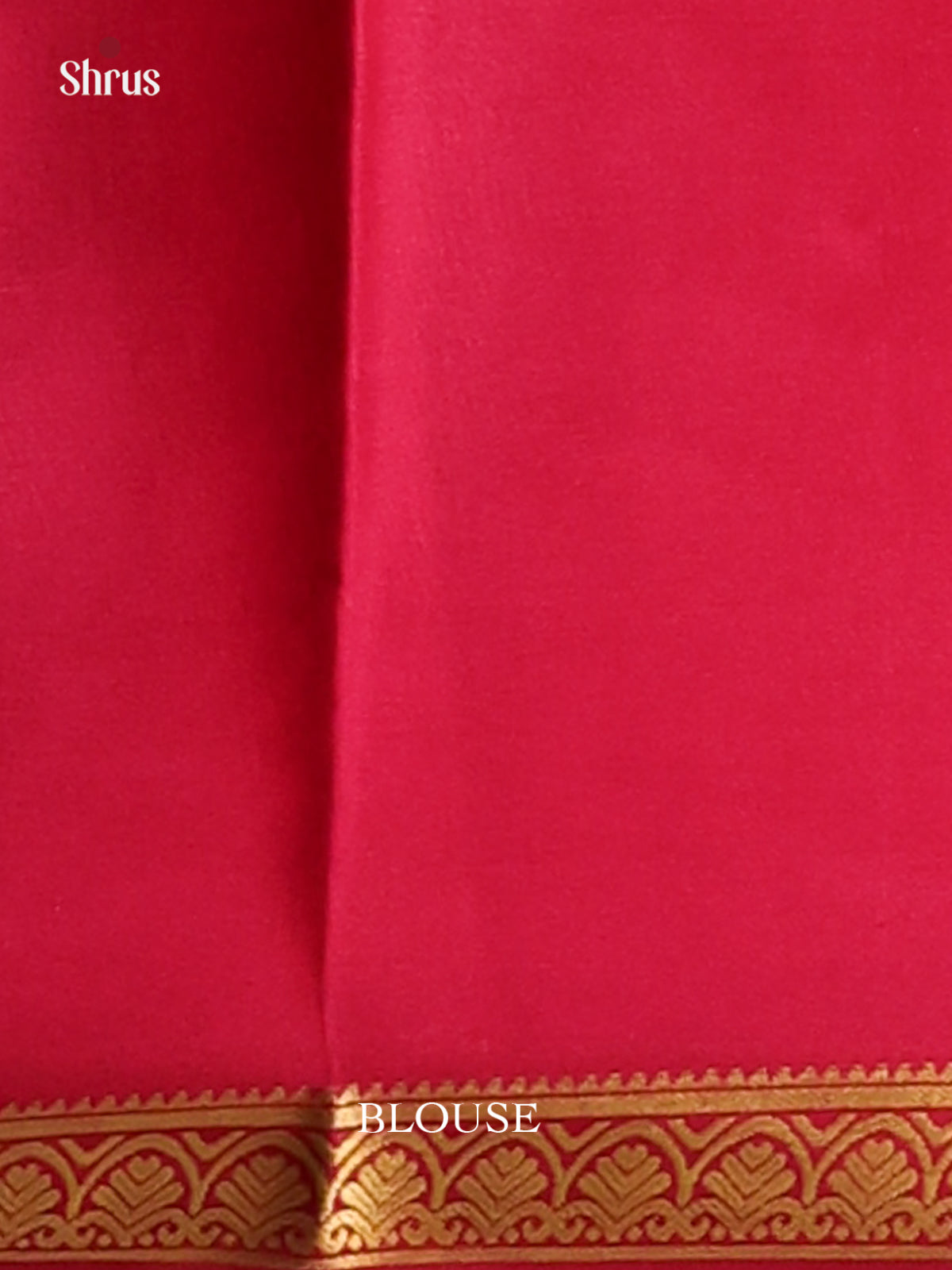 Grey & Maroon - Mysore Silk Saree - Shop on Shrus.com