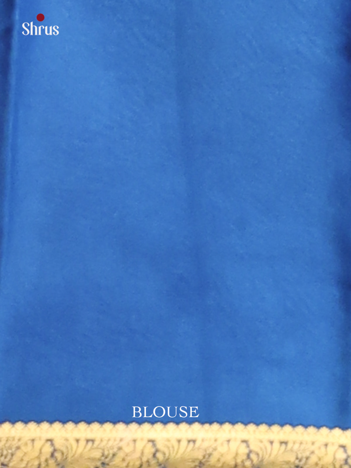 Purple & Blue - Mysore Silk Saree-1