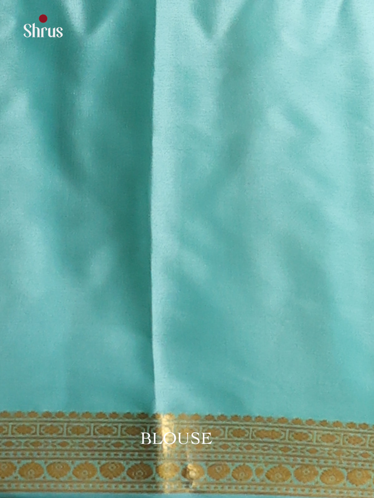 Royal Blue and Teal - Mysore Silk Saree-1