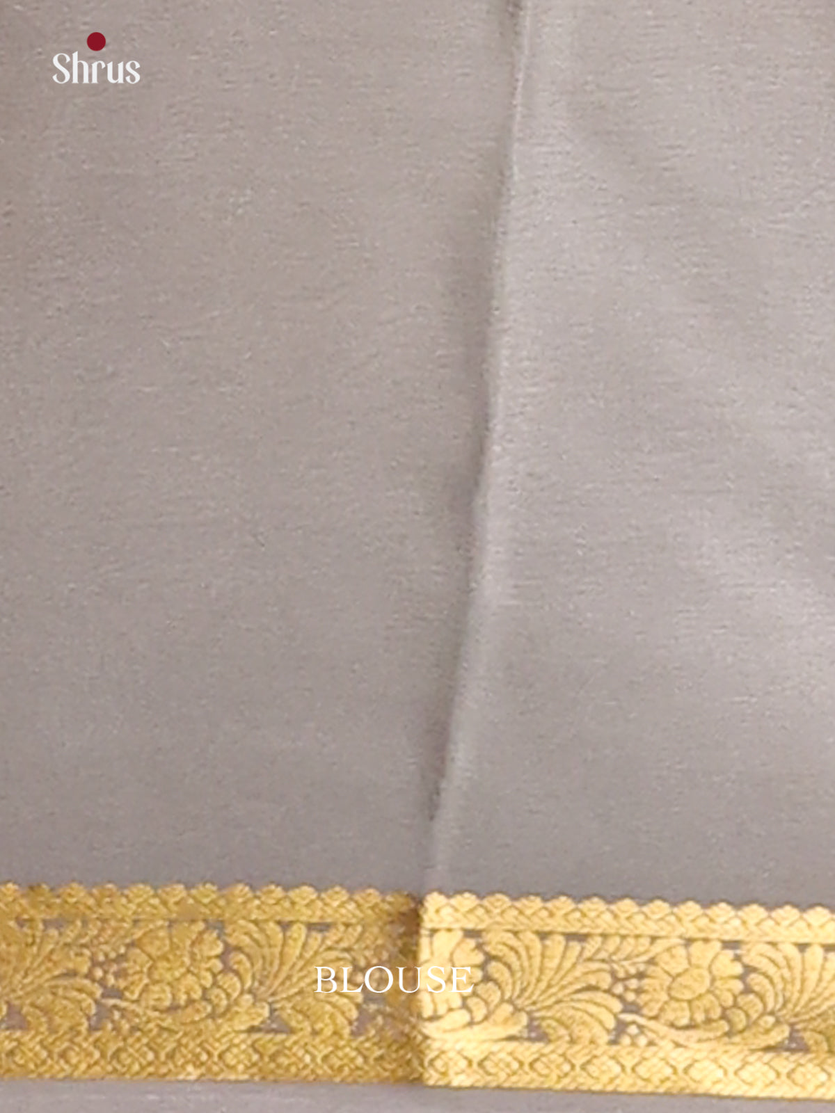 Black & Grey - Mysore Silk Saree - Shop on Shrus.com