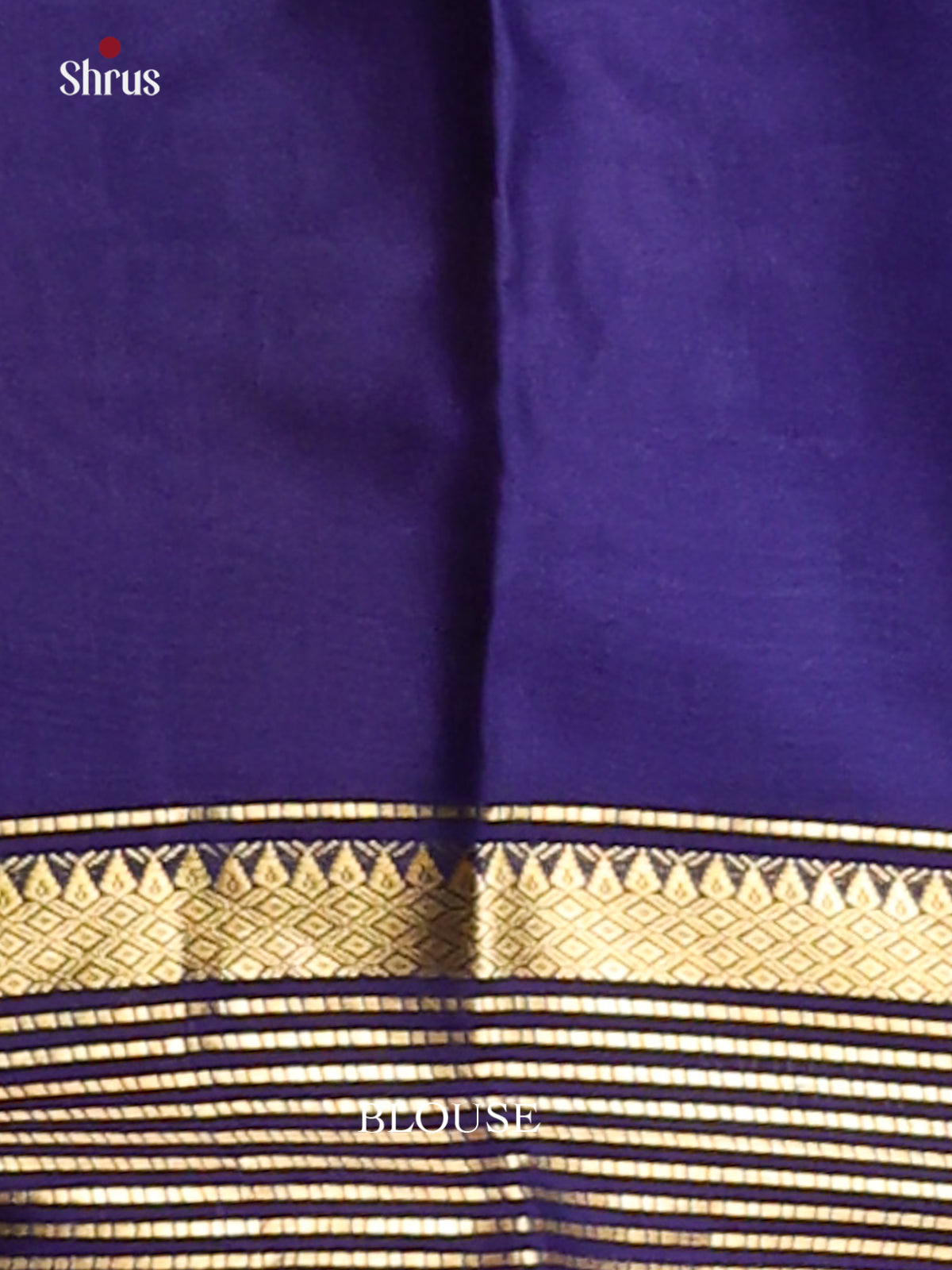 Teal Green & Blue - Mysore Silk Saree-1