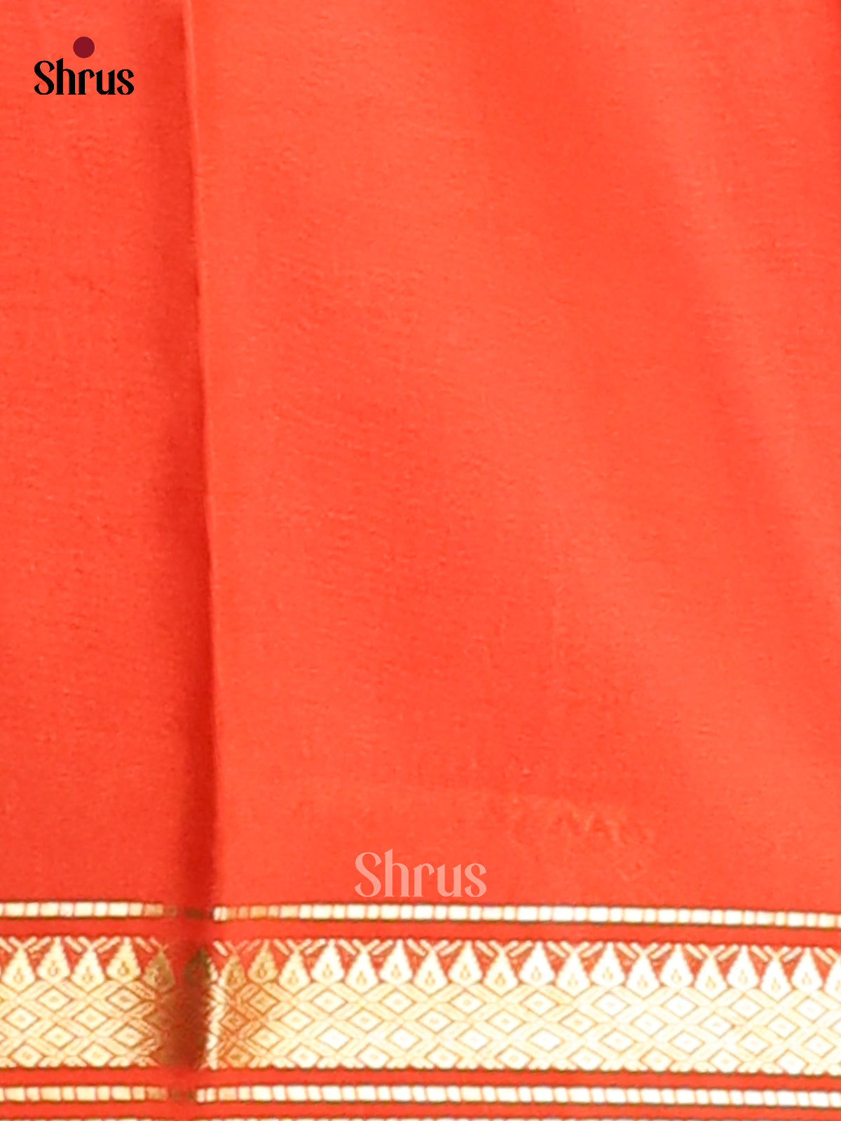 Yellow & Orange- Mysore Silk Saree - Shop on Shrus.com