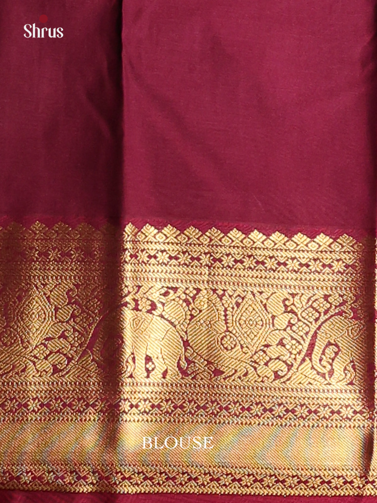 DFS06106 - Korvai Semi Kanchipuram Saree - Shop on Shrus.com