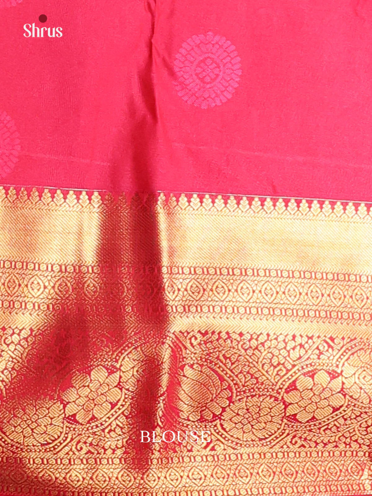 Green & Pink- Korvai Semi Kanchipuram Saree - Shop on Shrus.com