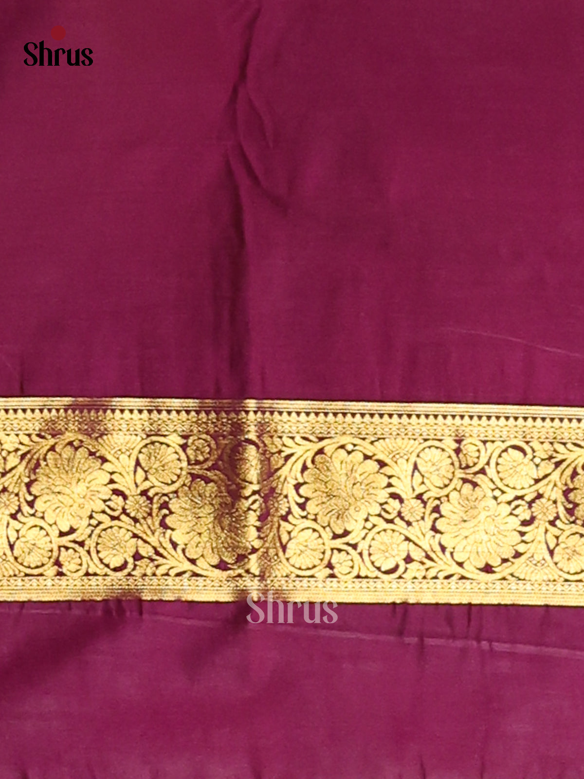 Pink & Purple - Korvai Semi Kanchipuram Saree - Shop on Shrus.com