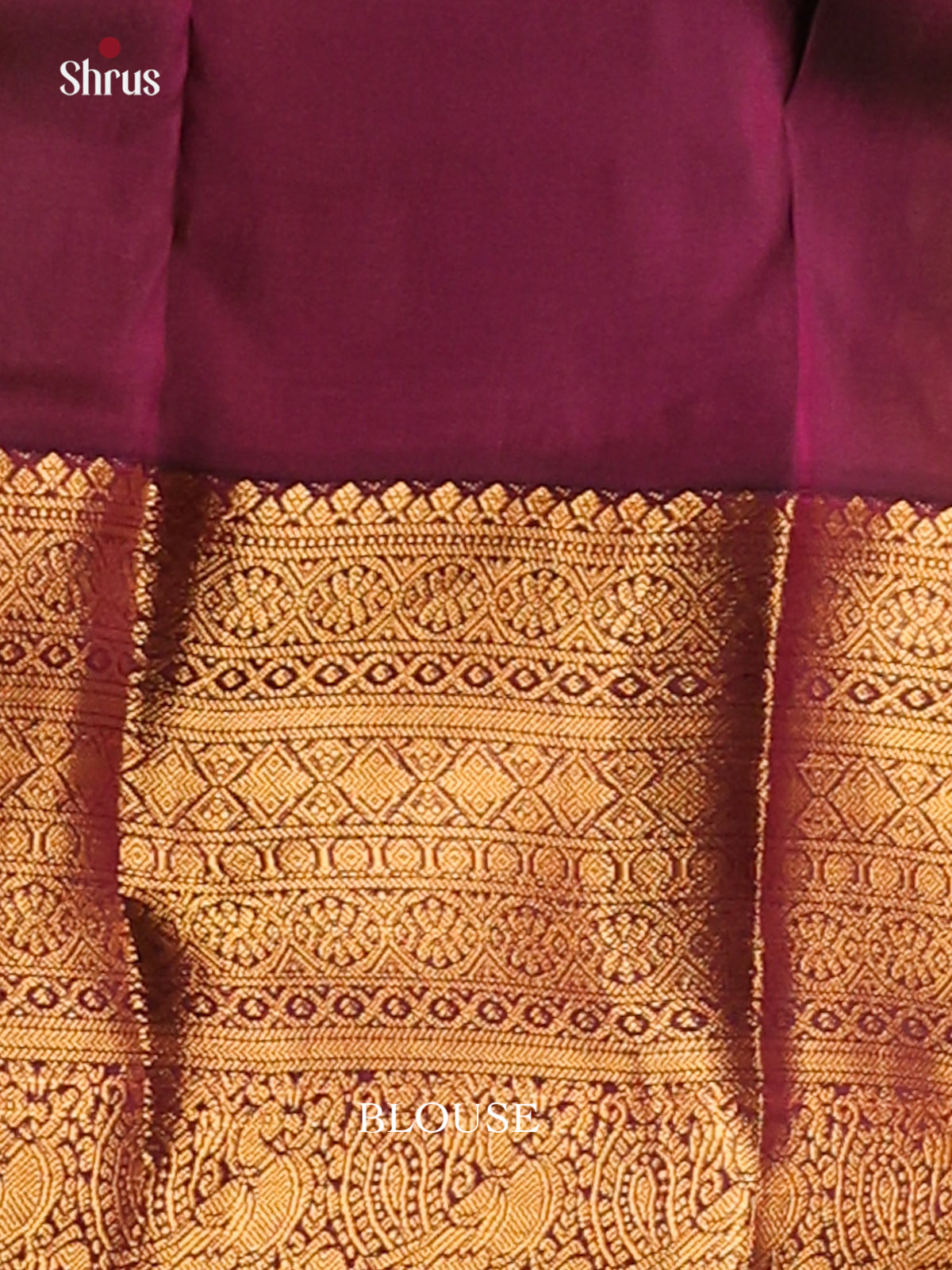 Teal Green & Purple - Kanchipuram-halfpure Saree