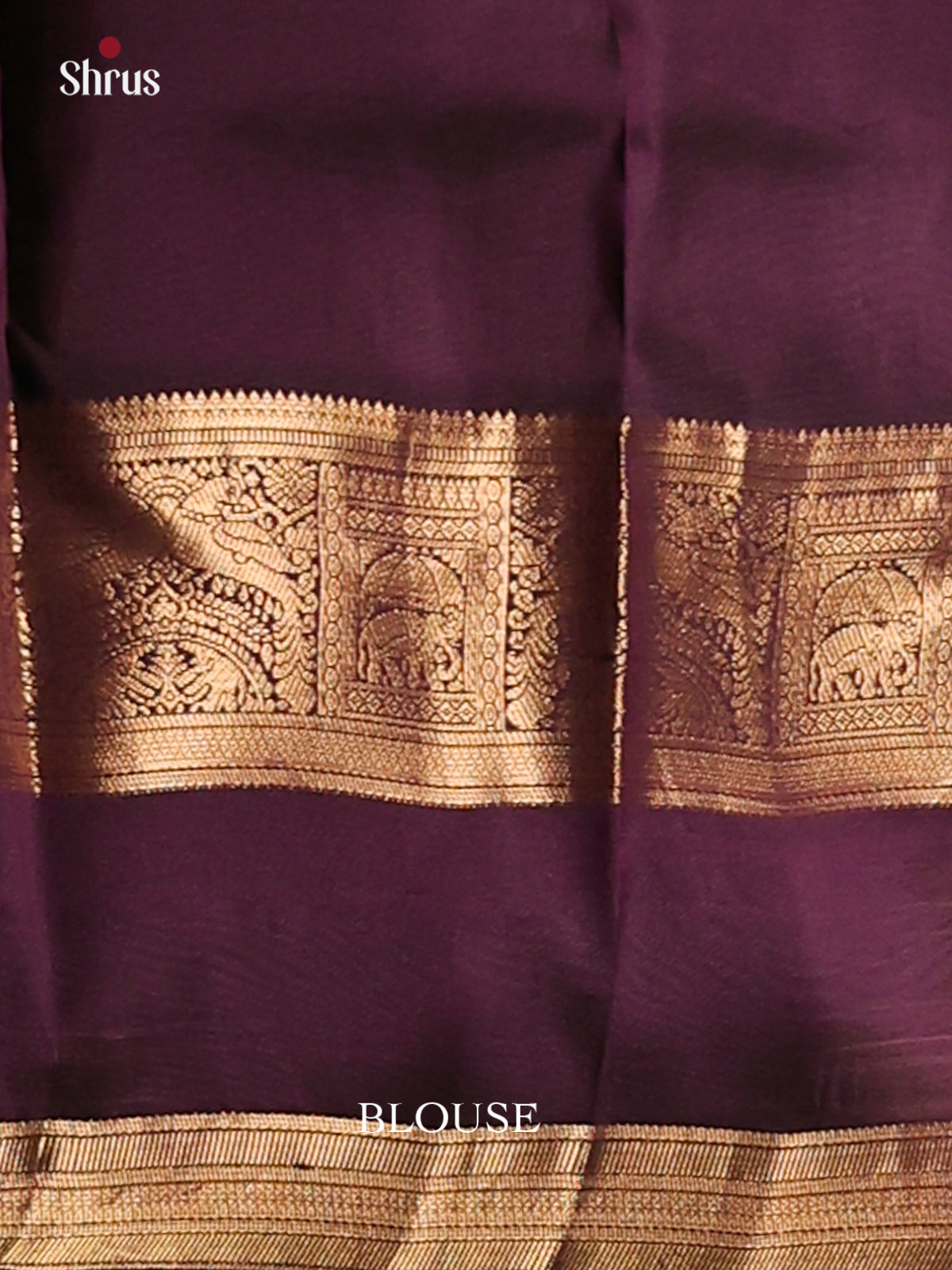 orangish Pink & Violet - Kanchipuram-halfpure Saree - Shop on Shrus.com