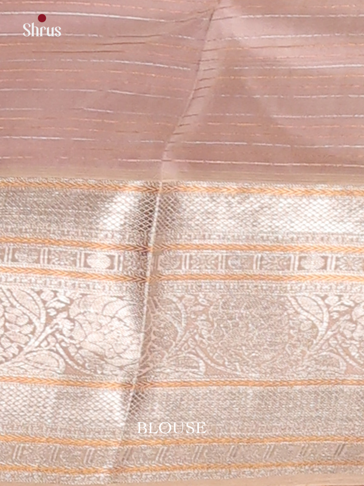 Pink & Rose Gold- Kanchipuram-halfpure Saree